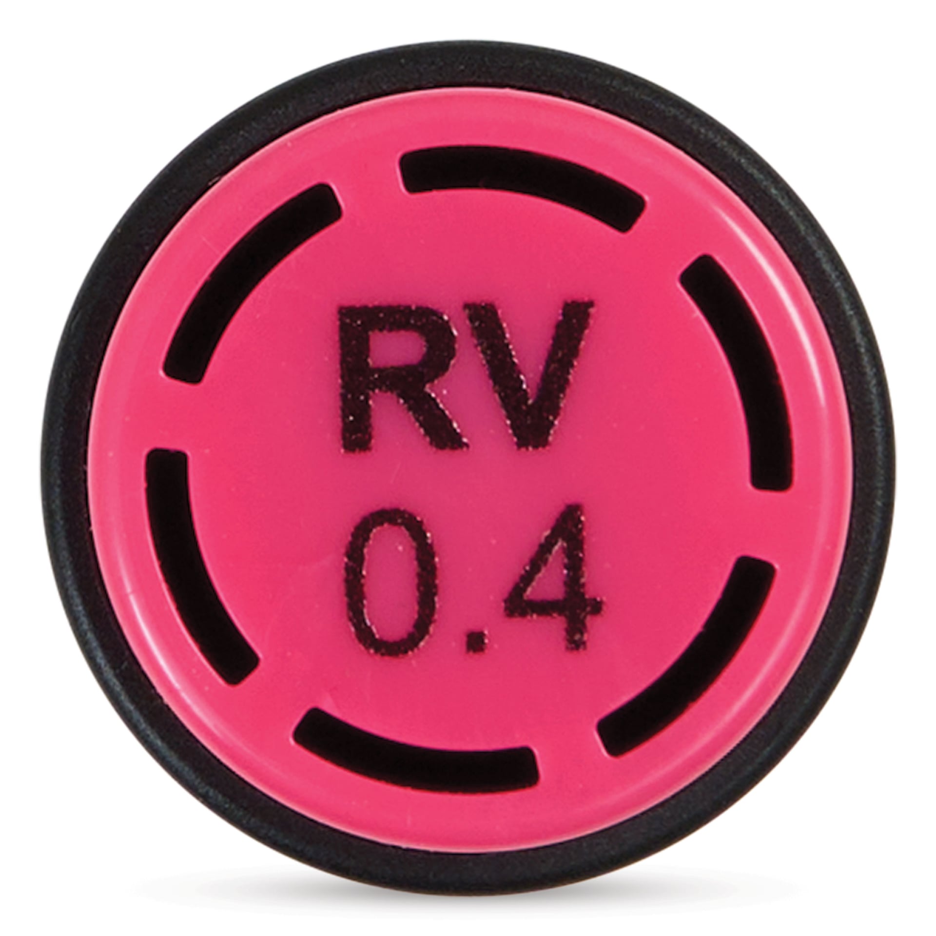 Olo Brush-Tip Half Marker - RV0.4 Hot Pink end of cap
