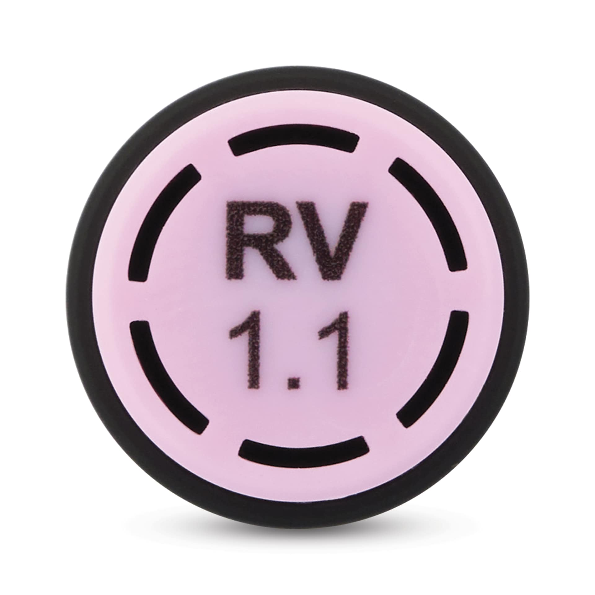 Olo Brush-Tip Half Marker - RV1.1, Cherry Blossom - end of cap