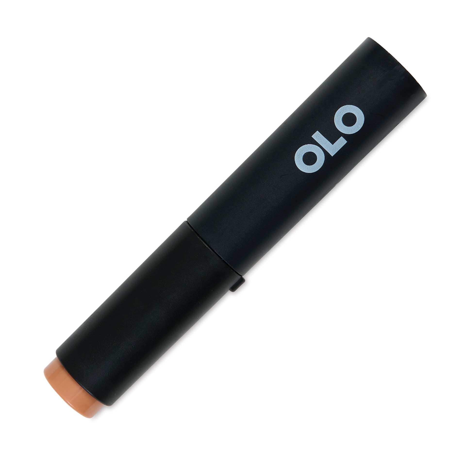 Olo Brush-Tip Half Marker - OR4.4 Rosy Bonnet with cap on