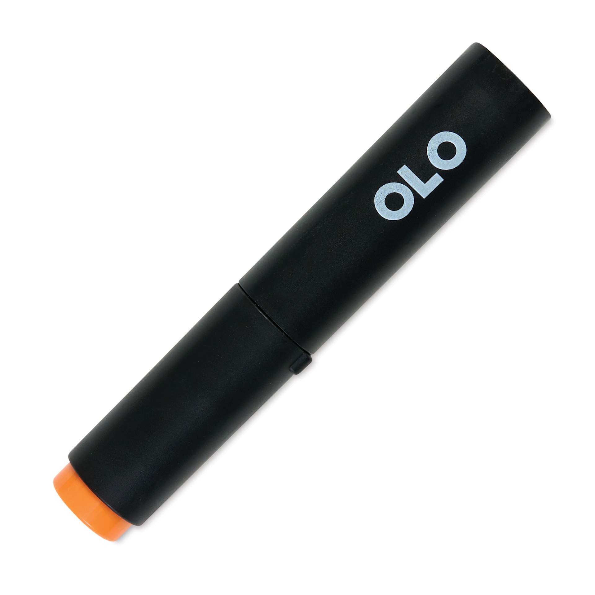 Olo Brush-Tip Half Marker - OR1.3 Papaya with cap on