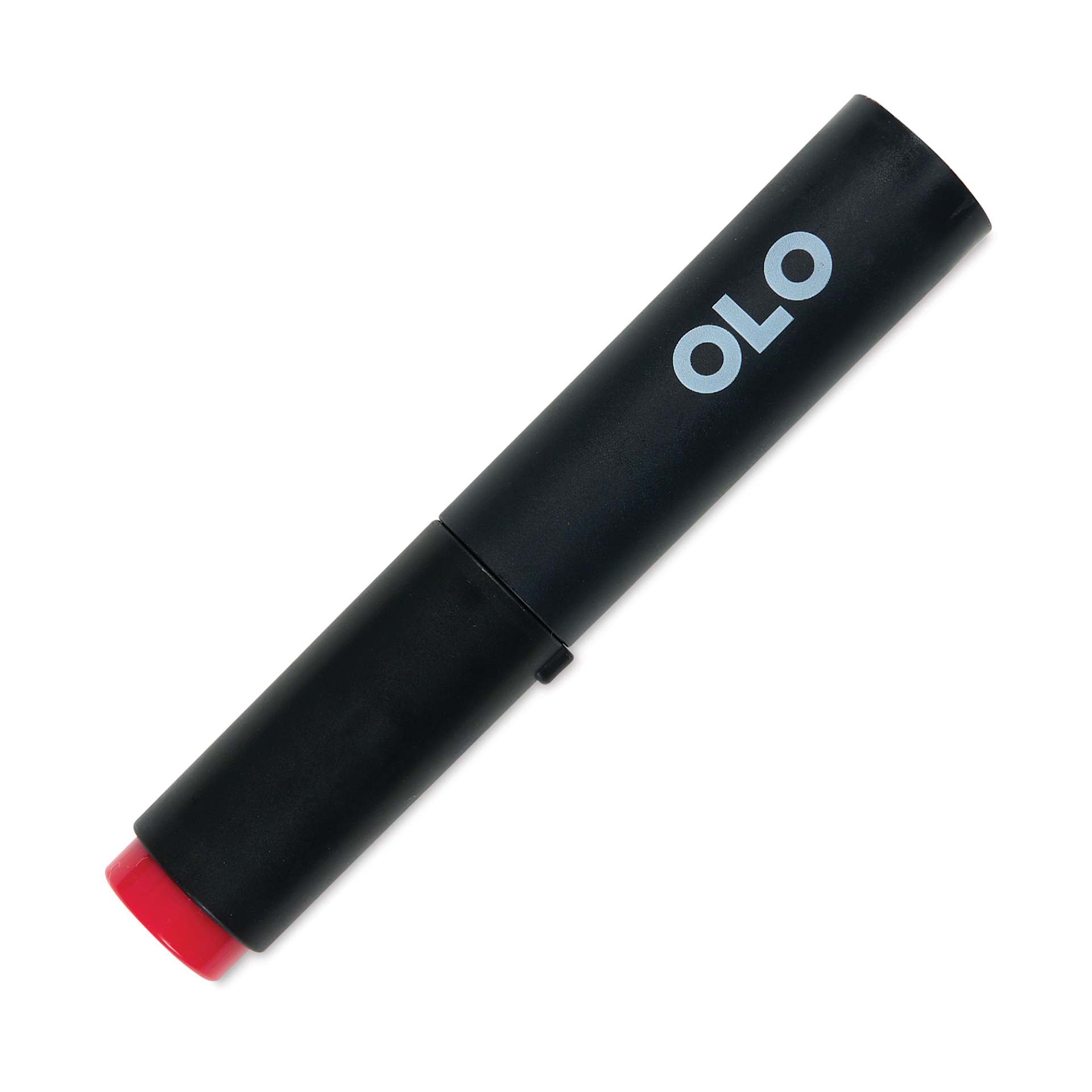 Olo Brush-Tip Half Marker - R1.5 Lingonberry with cap on