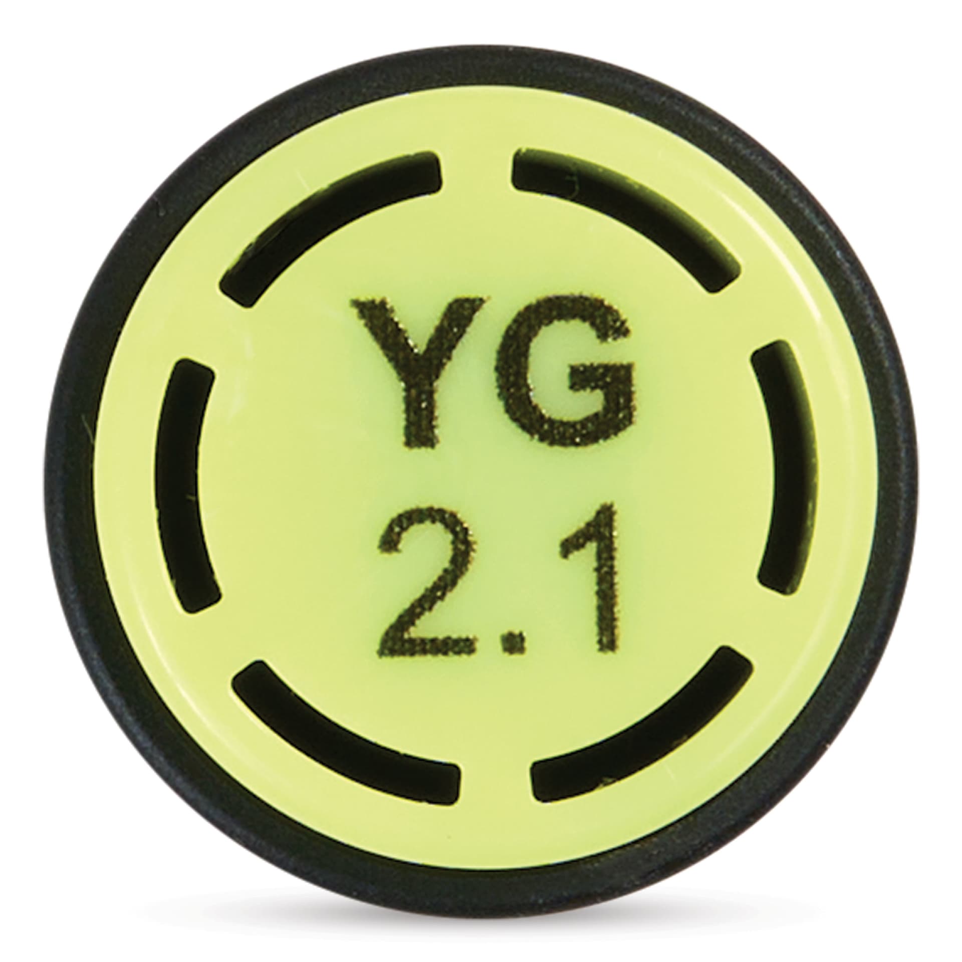 Olo Brush-Tip Half Marker - YG2.1 Brimstone end of cap
