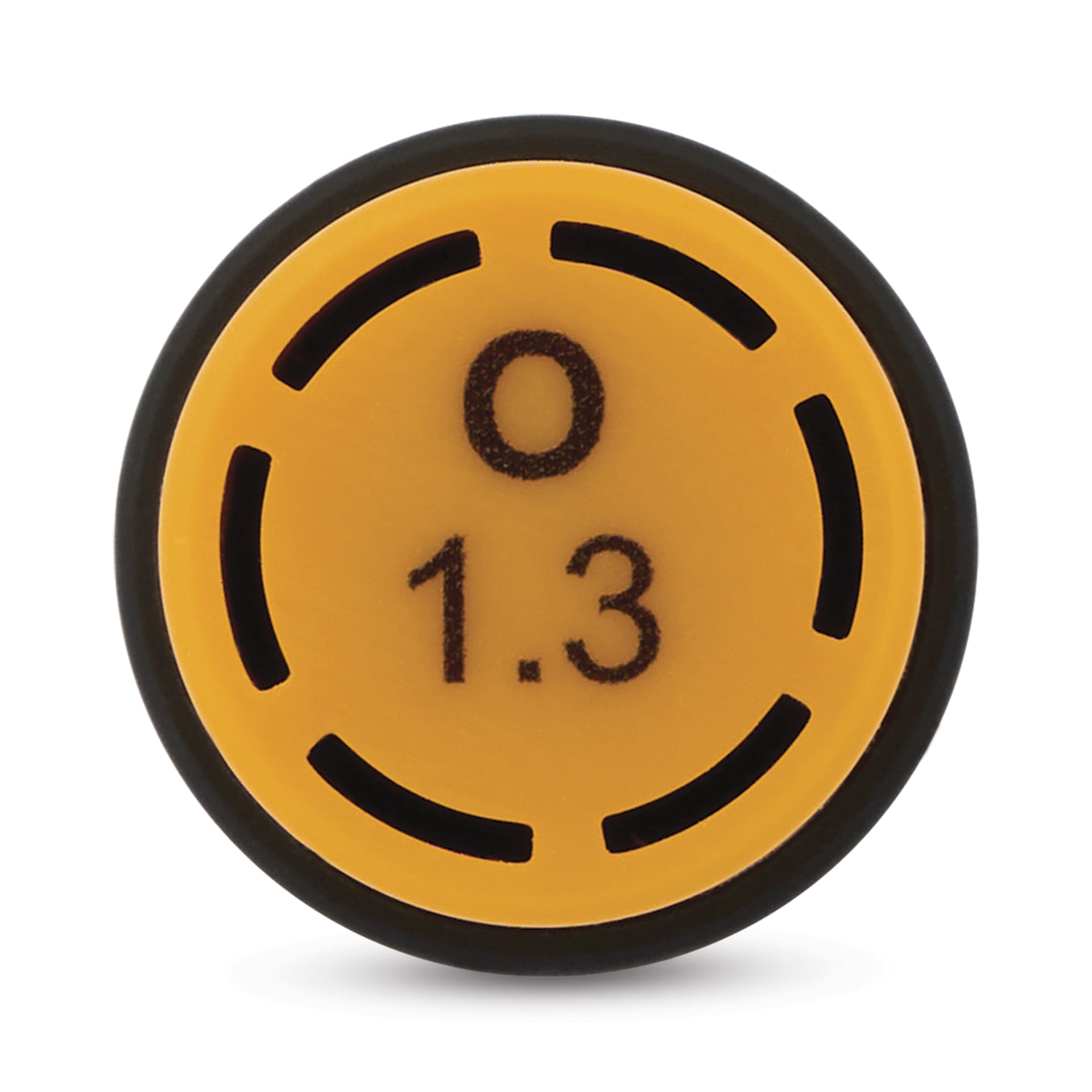 Olo Brush-Tip Half Marker - O1.3, Marigold - end of cap