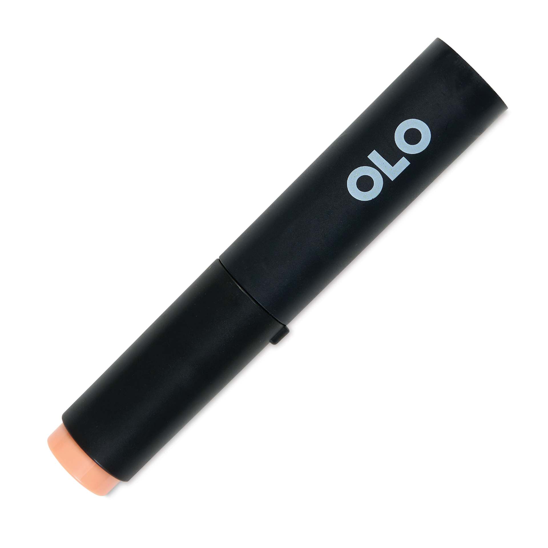 Olo Brush-Tip Half Marker - OR2.2 Shrimp with cap on