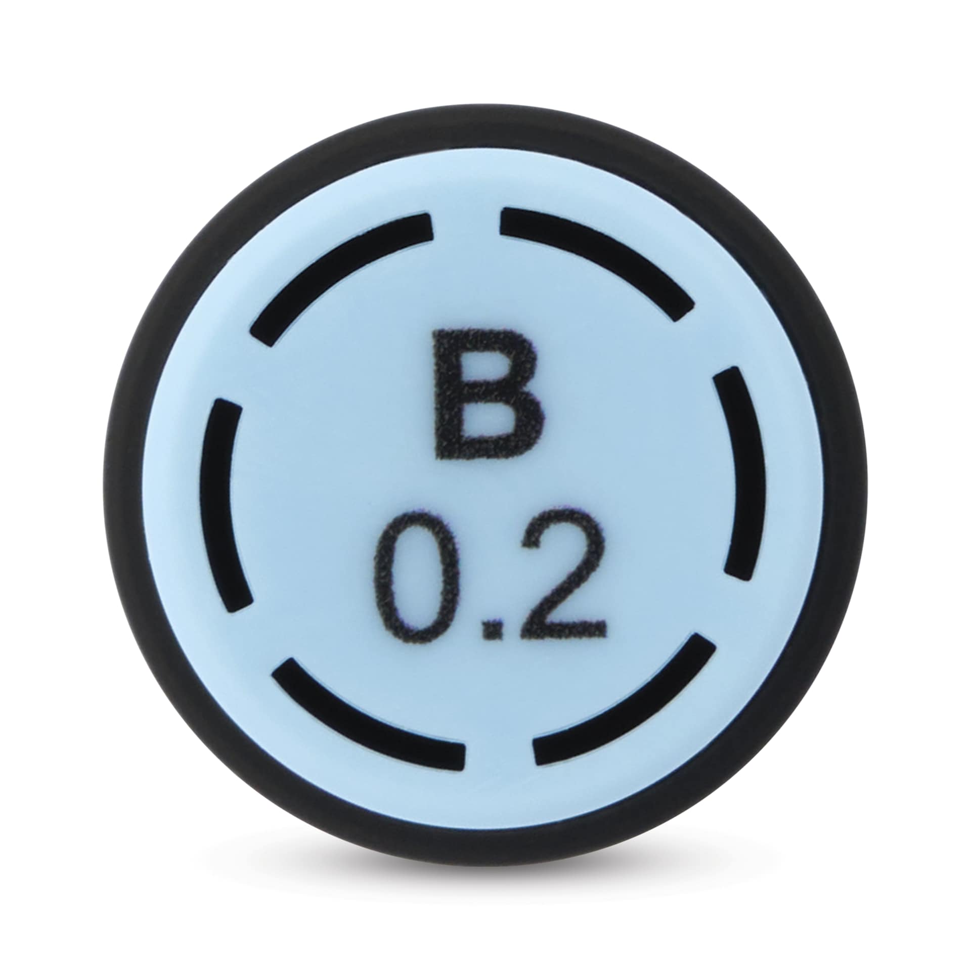 Olo Brush-Tip Half Marker - B0.2, Forget Me Not - end of cap