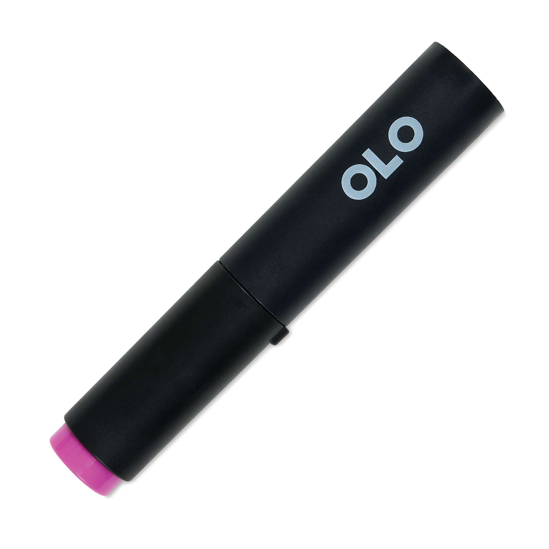 Olo Brush-Tip Half Marker - V0.4 Mallow with cap on
