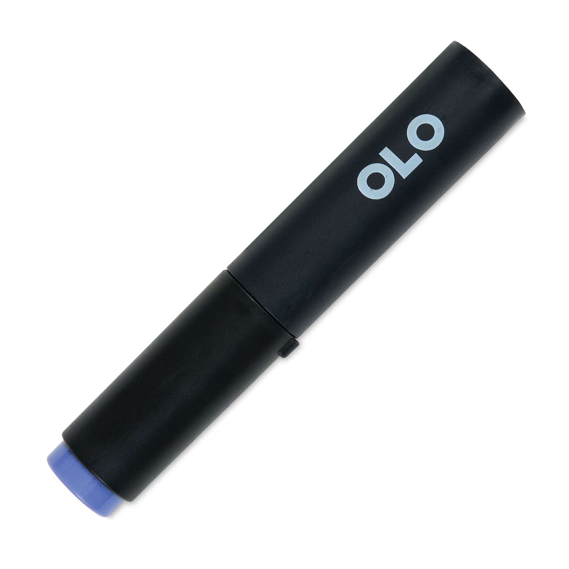 Olo Brush-Tip Half Marker -  BV4.5 Concord Grape front with cap on
