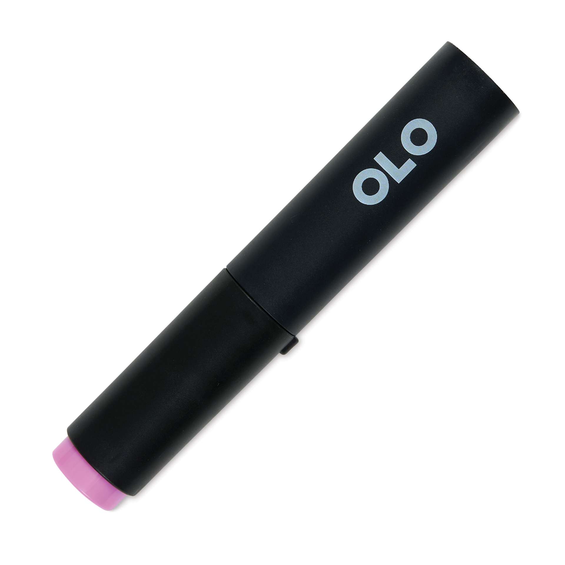 Olo Brush-Tip Half Marker - V0.3 Aster front with cap on