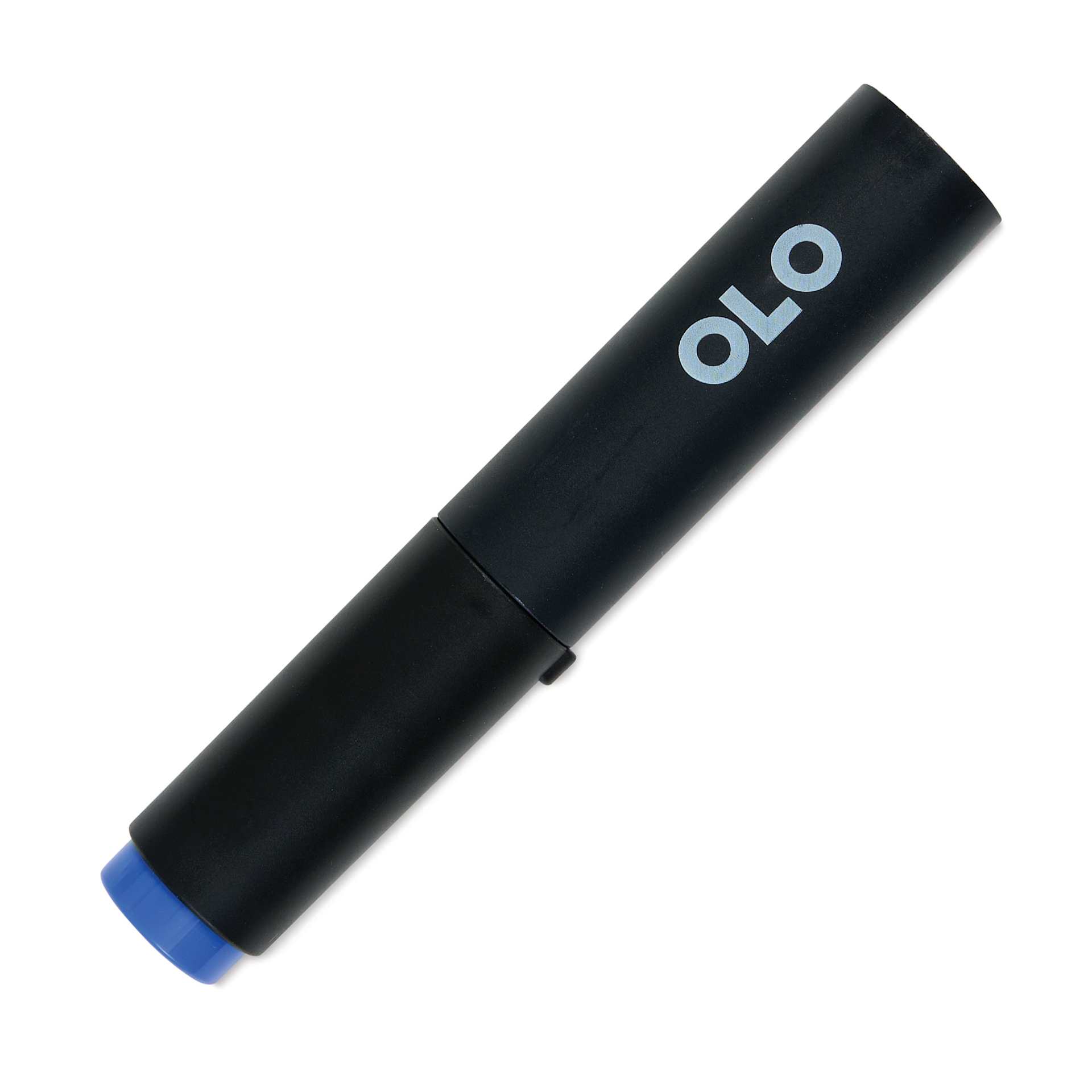 Olo Brush-Tip Half Marker - BV2.6 Indigo with cap on