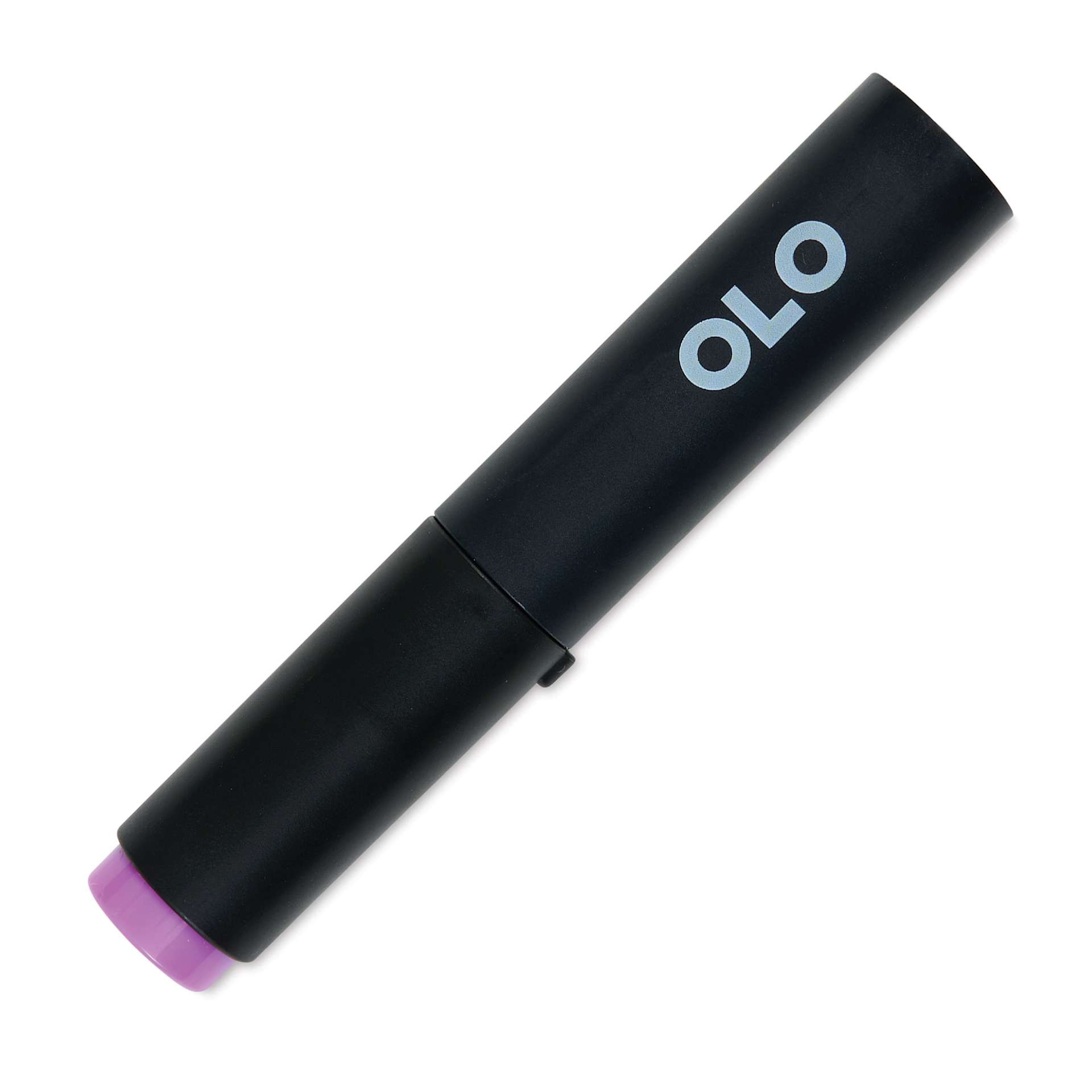 Olo Brush-Tip Half Marker - V2.4 Violet with cap on