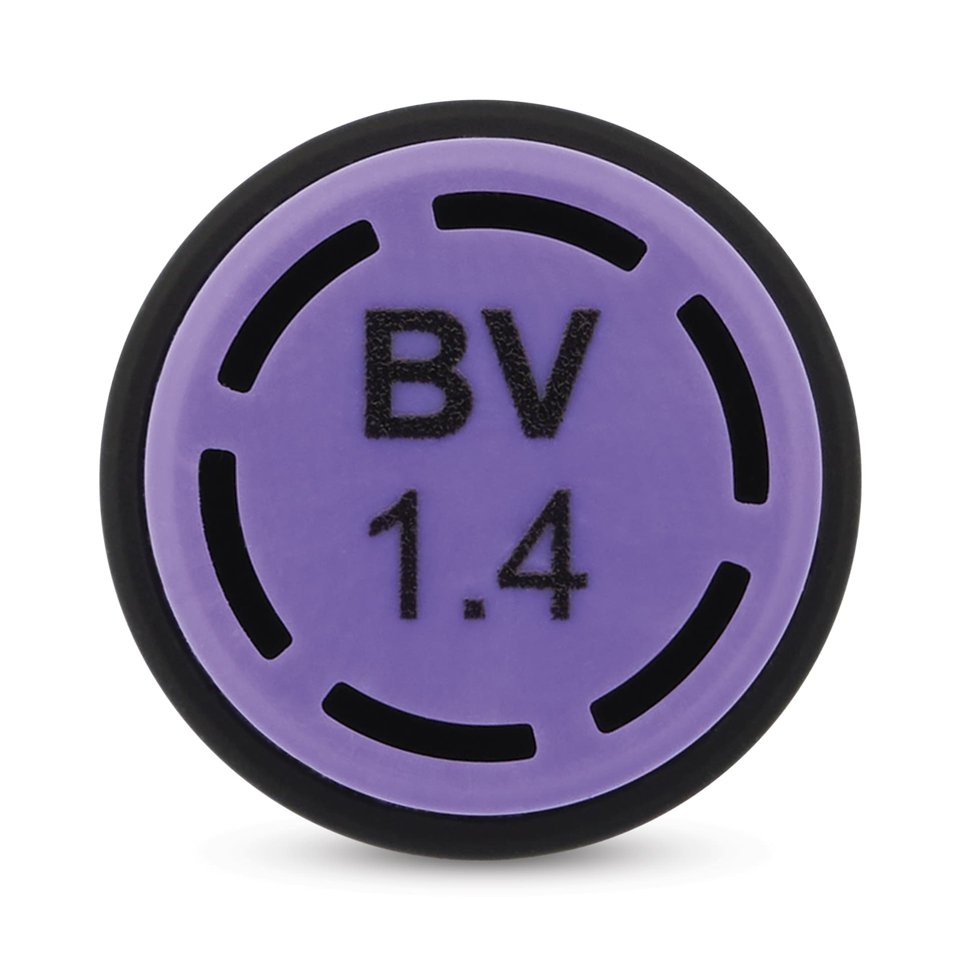 Olo Brush-Tip Half Marker - B1.4, Wild Violet - end of cap