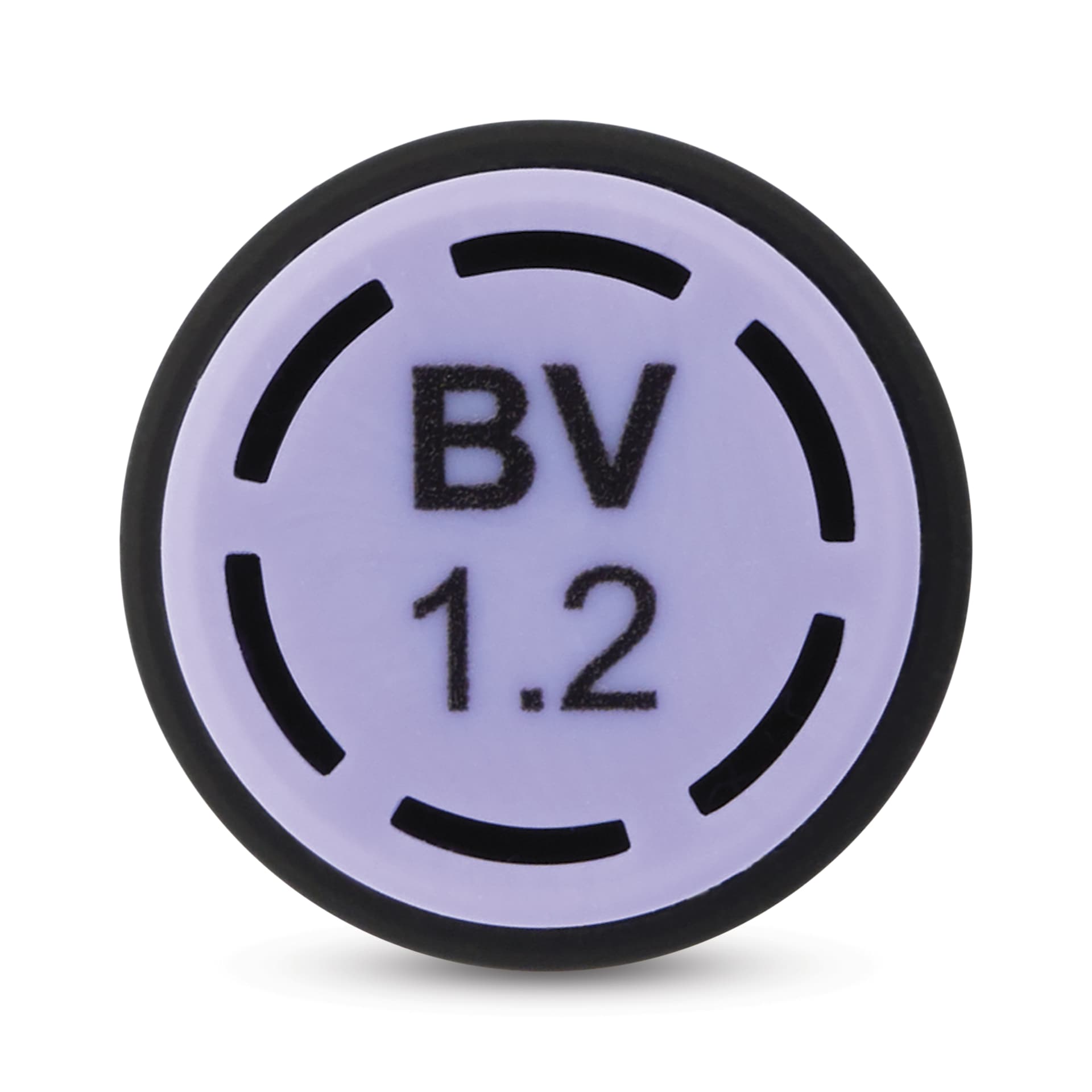 Olo Brush-Tip Half Marker - B1.4, Wild Violet - end of marker