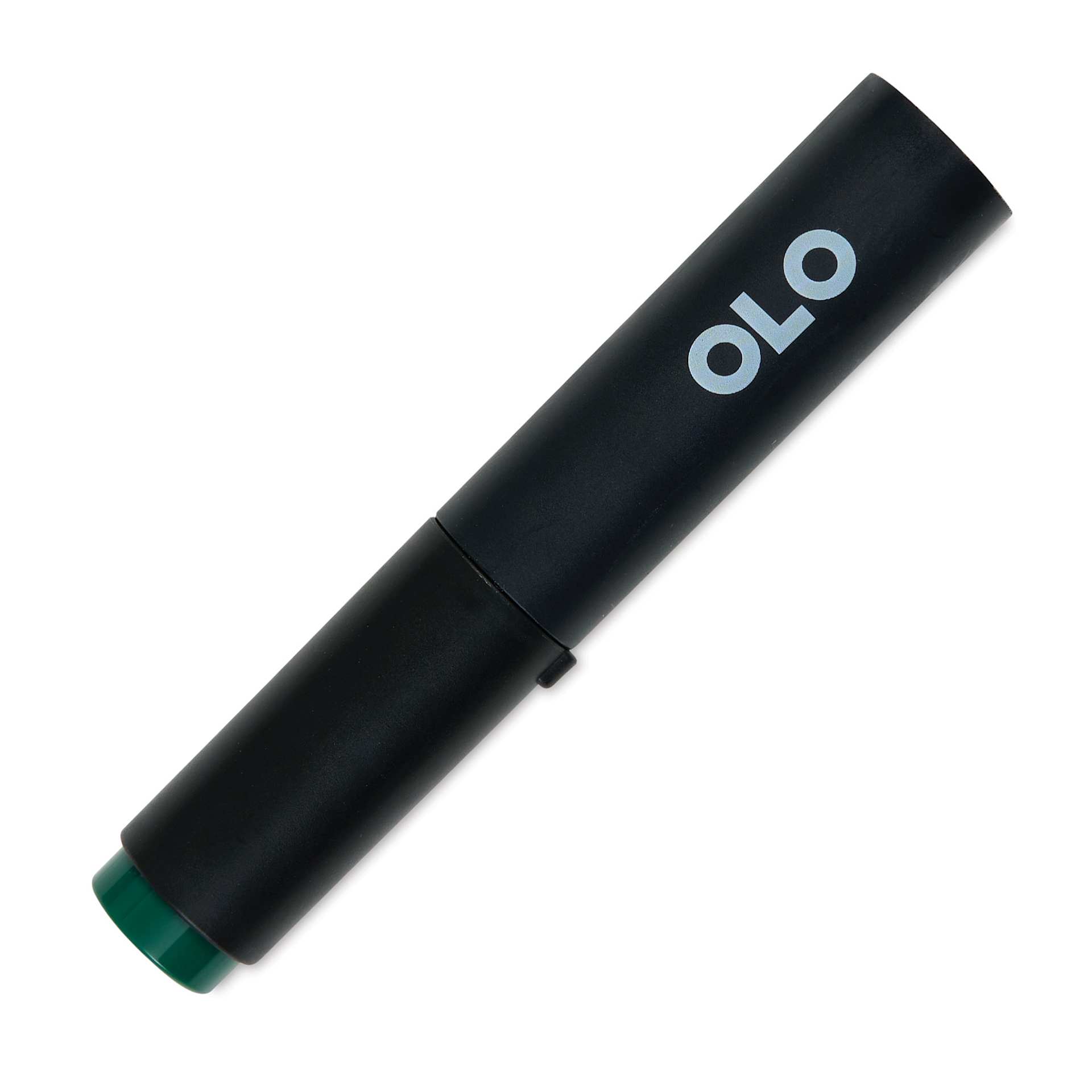 Olo Brush-Tip Half Marker - G1.7 Evergreen front with cap on
