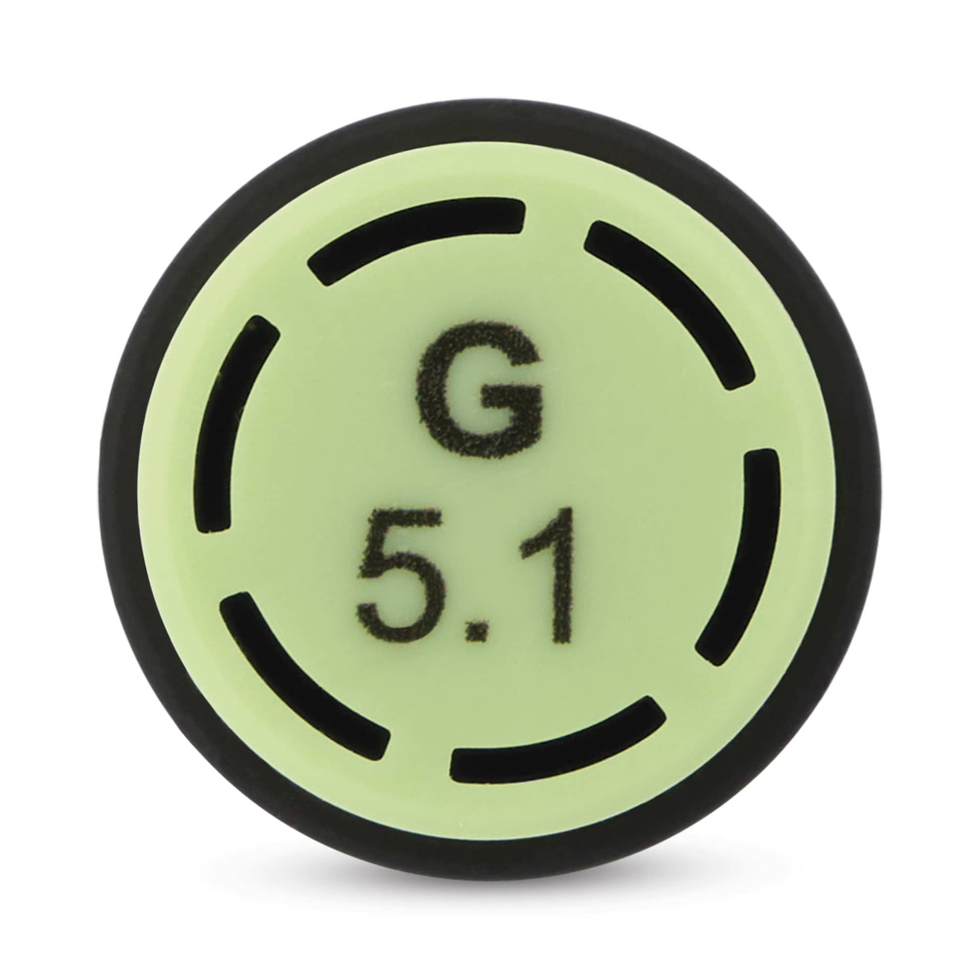 Olo Brush-Tip Half Marker - G5.1, Sugar Pea - end of cap