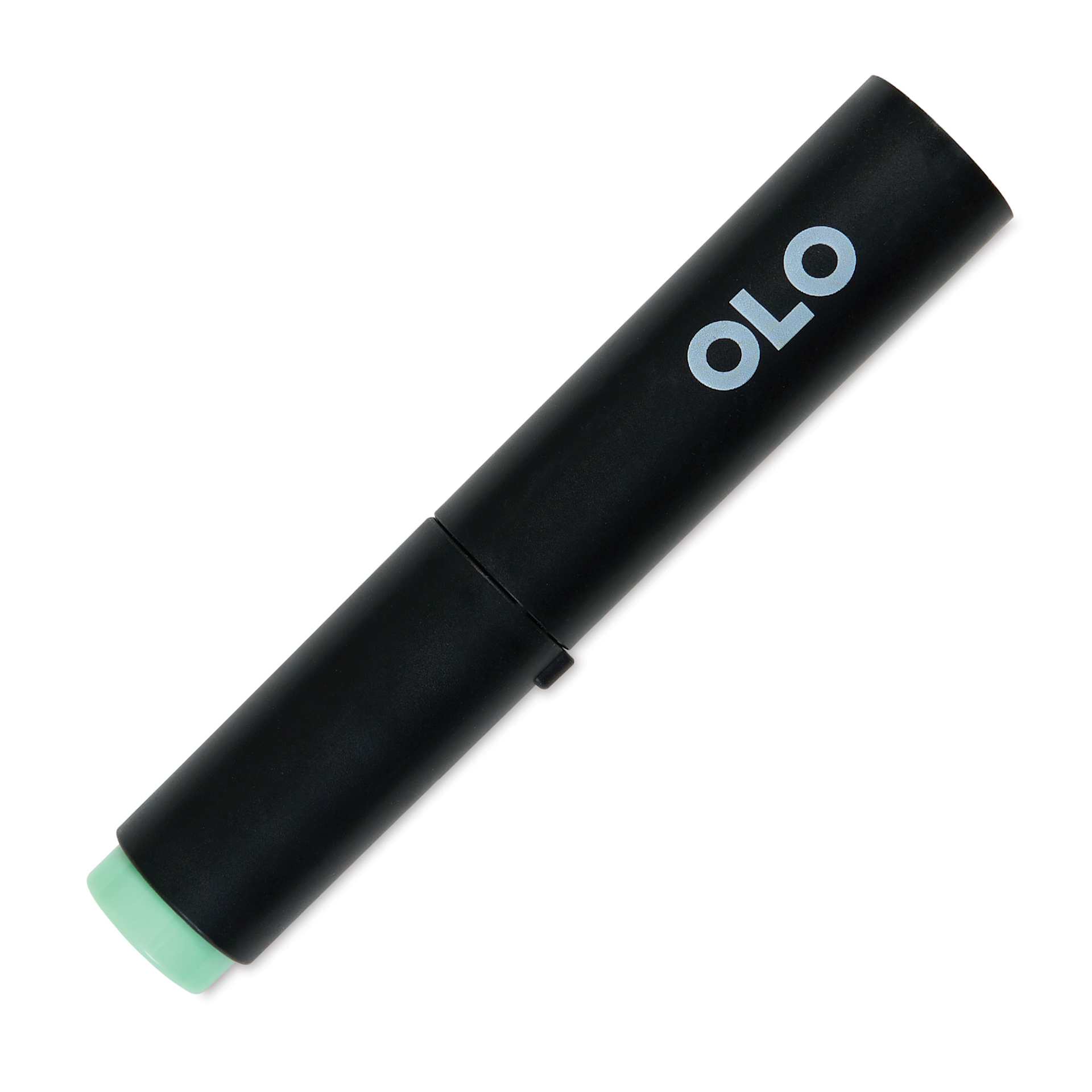Olo Brush-Tip Half Marker - G0.1 Jadeite Glass with cap on