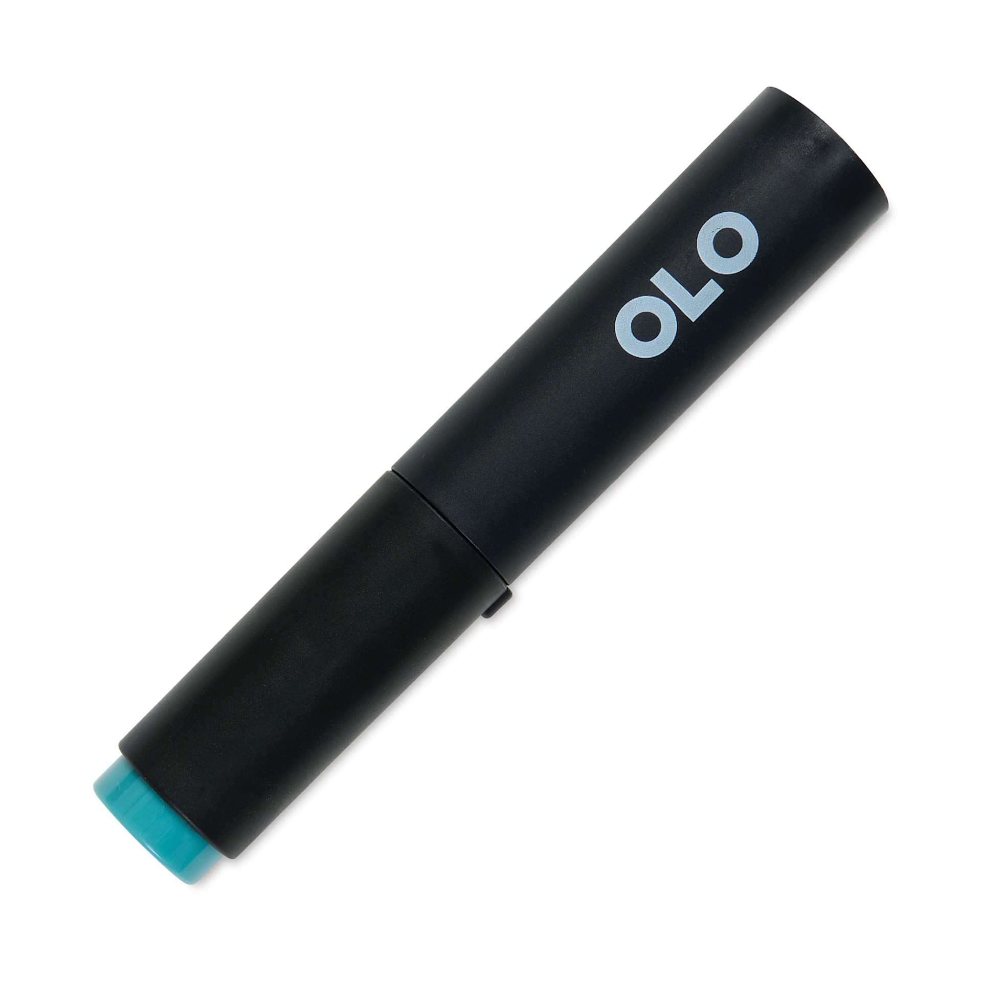 Olo Brush-Tip Half Marker - BG7.3 Blue Spruce front with cap on