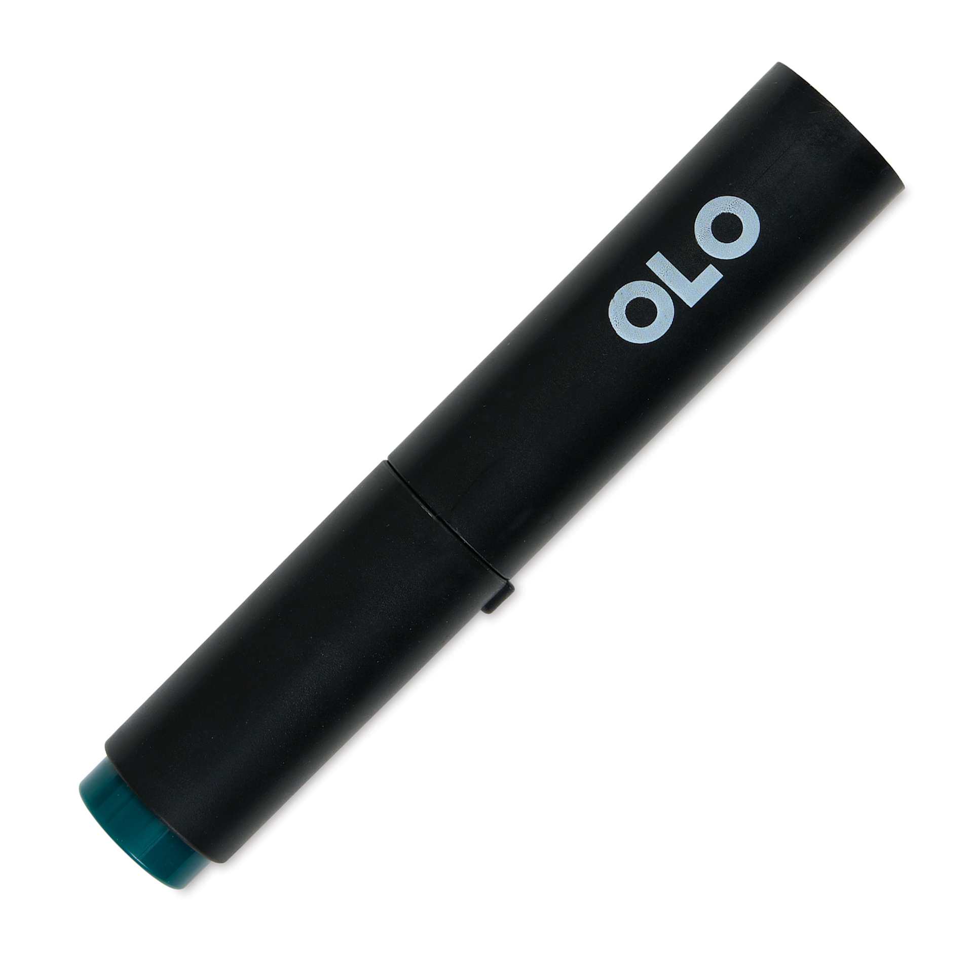 Olo Brush-Tip Half Marker - BG2.7 Peacock with cap on