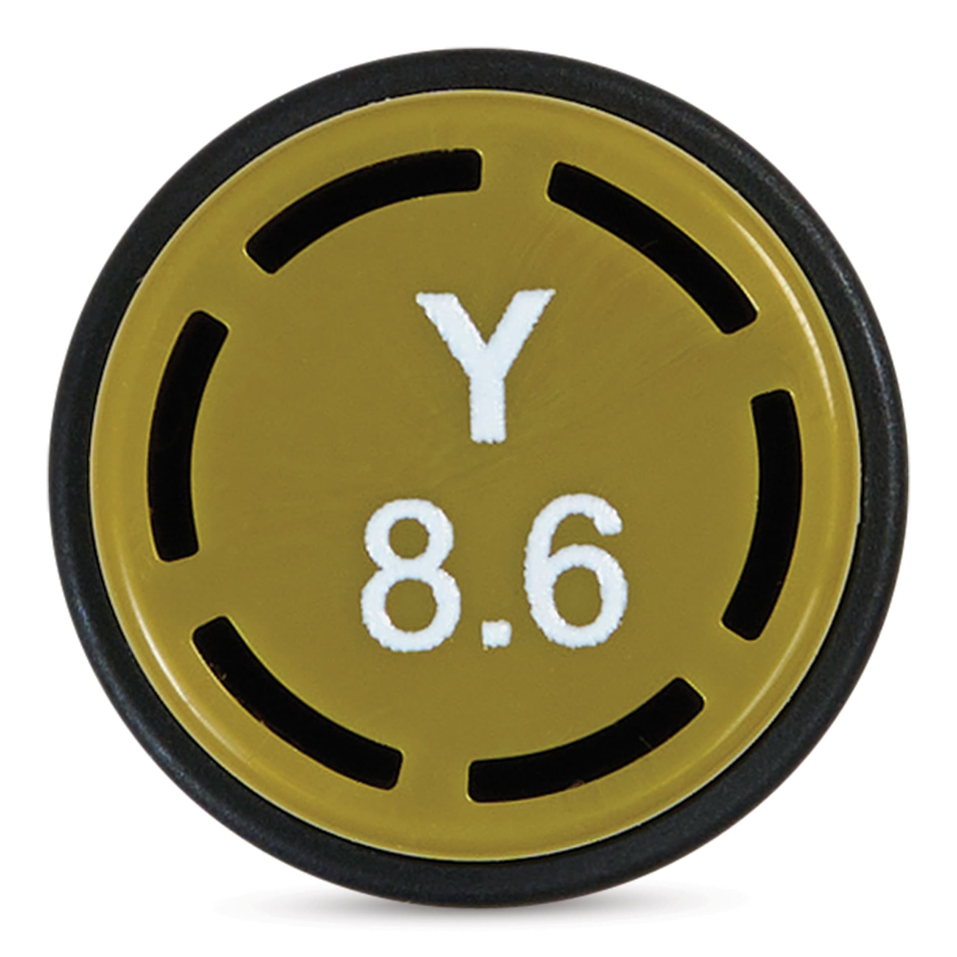 Olo Brush-Tip Half Marker - Y8.6 Fennel Seed end of cap