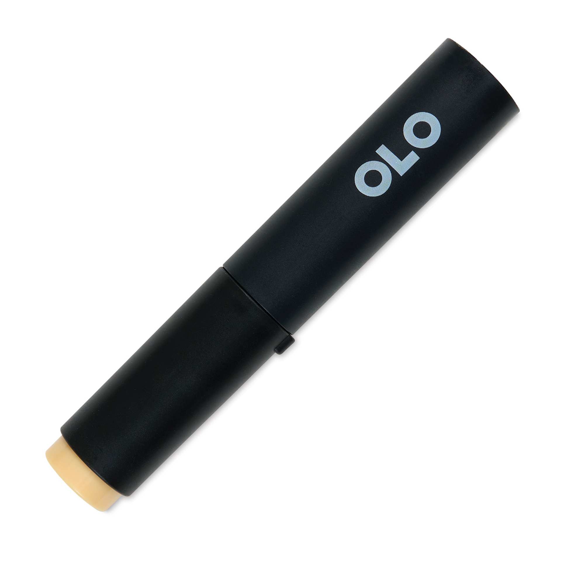 Olo Brush-Tip Half Marker - YO2.2 Pudding with cap on
