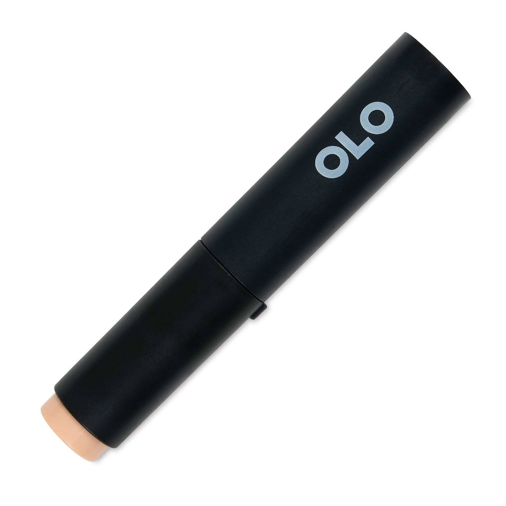Olo Brush-Tip Half Marker -  OR3.2 Cashew front with cap on