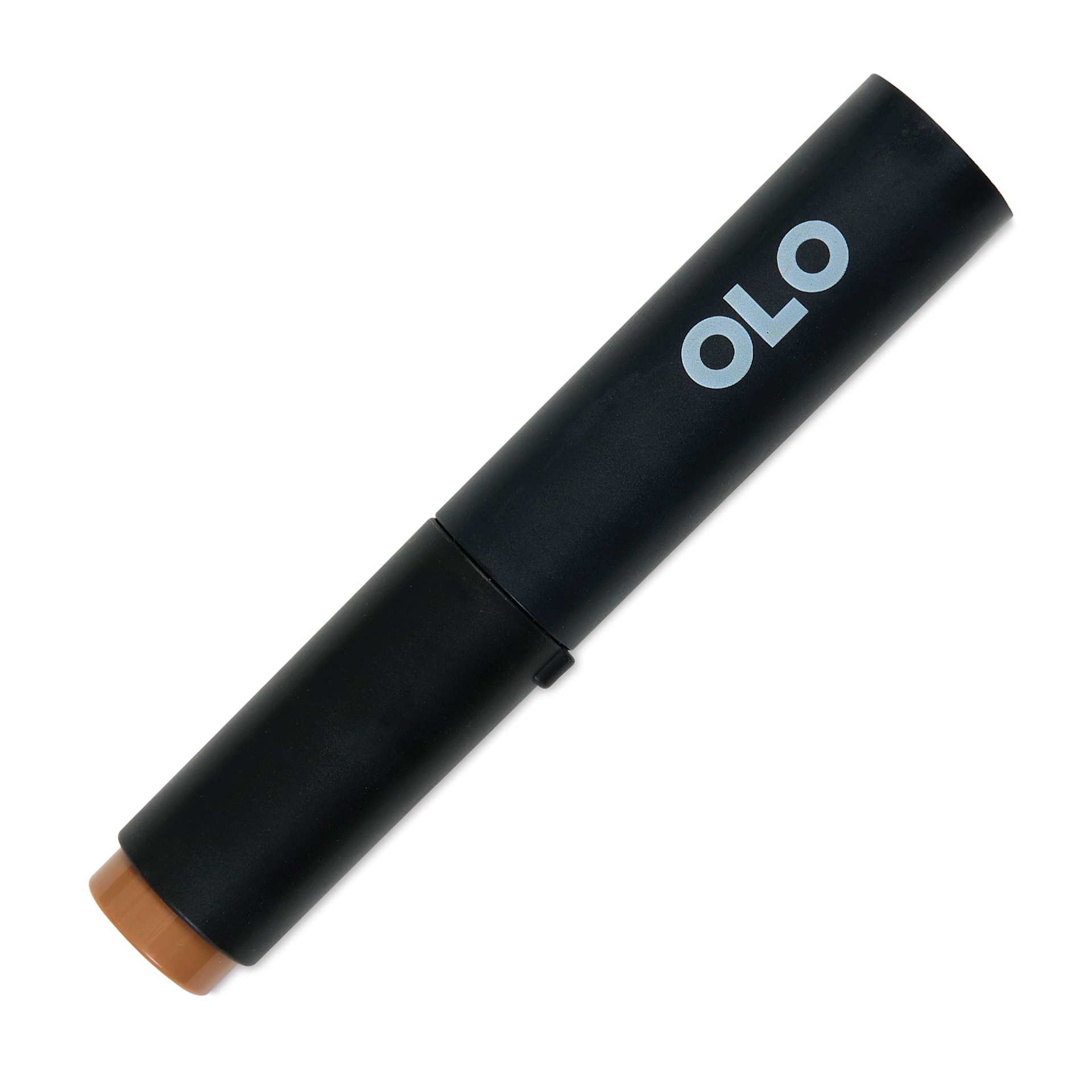 Olo Brush-Tip Half Marker - OR3.4 Latte with cap on
