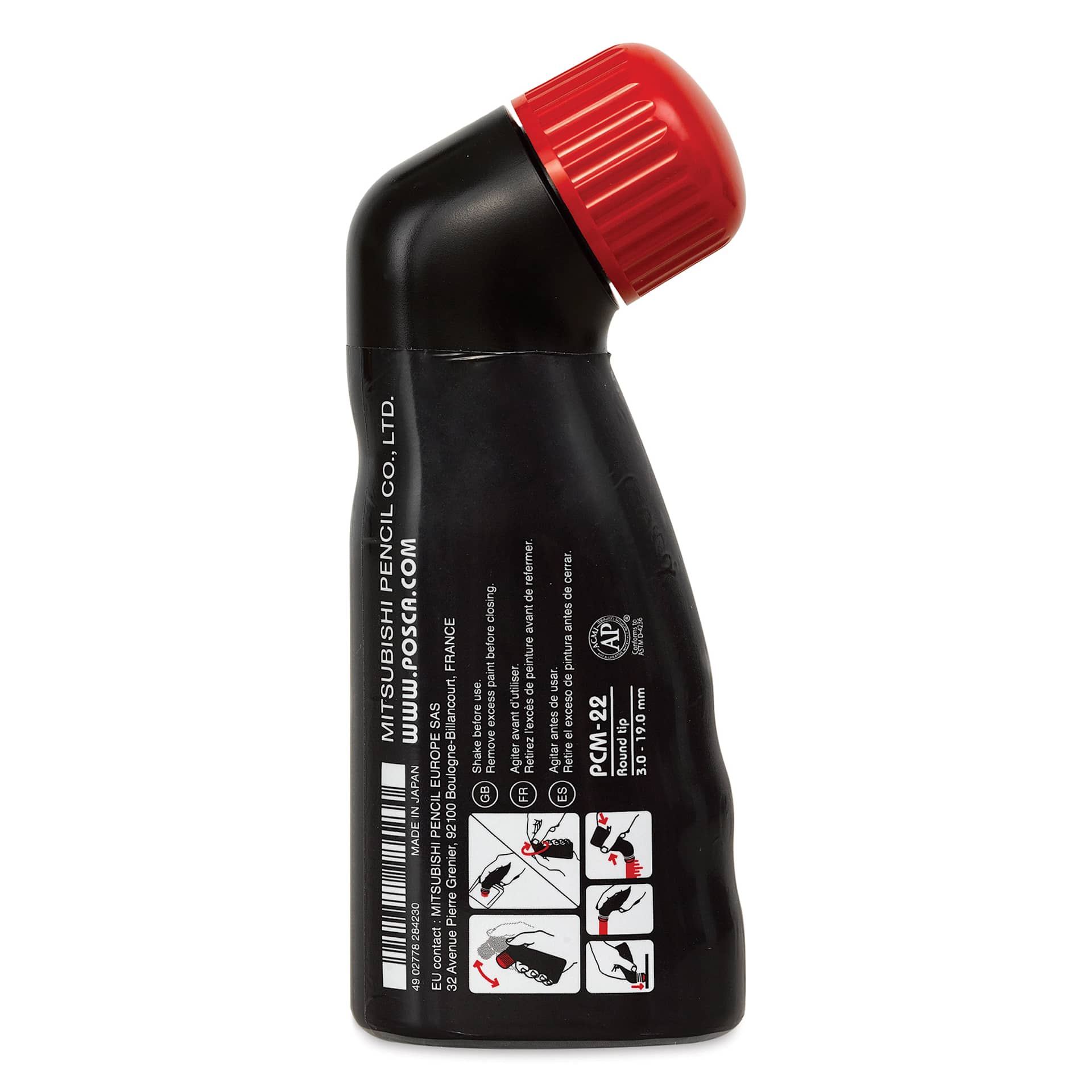 Posca Mop'r Paint Marker - Red back