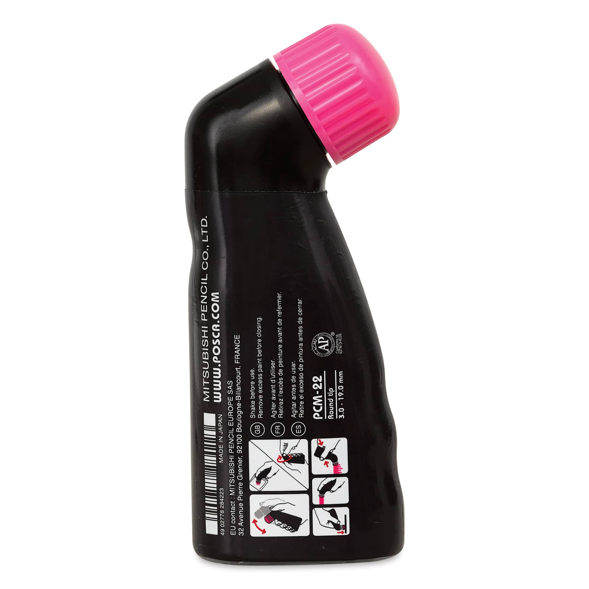 Posca Mop'r Paint Marker - Pink back