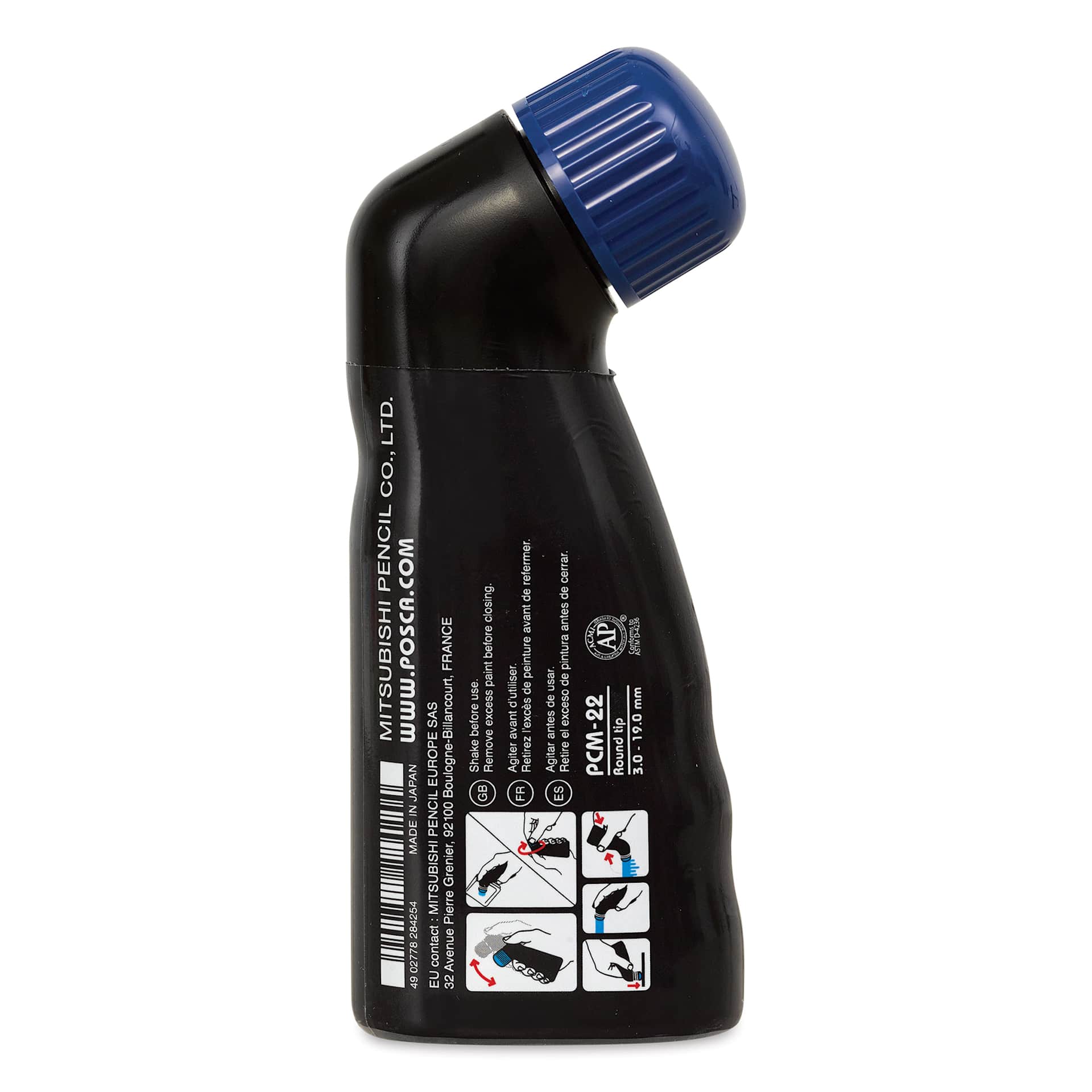 Uni Posca Mop'r Paint Marker - Blue back