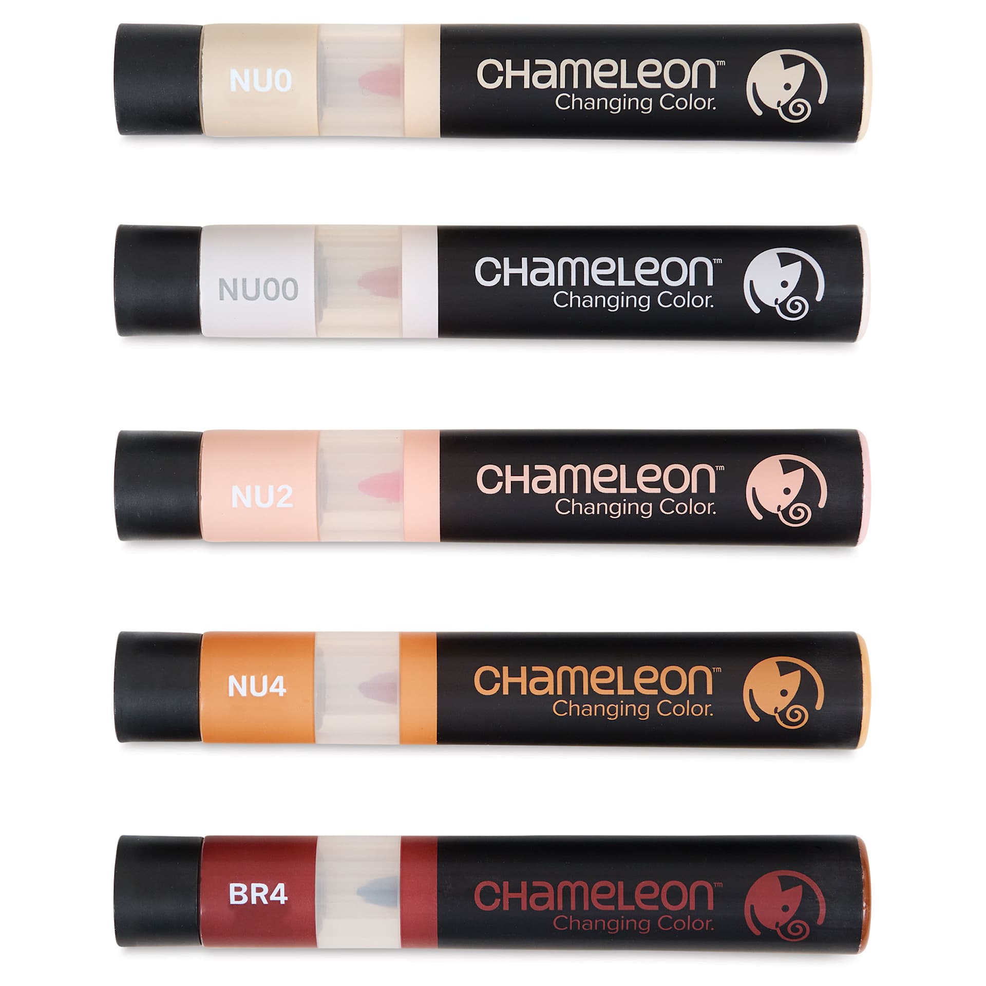 Chameleon Colour Top Set - Skin Tones, Set of 5