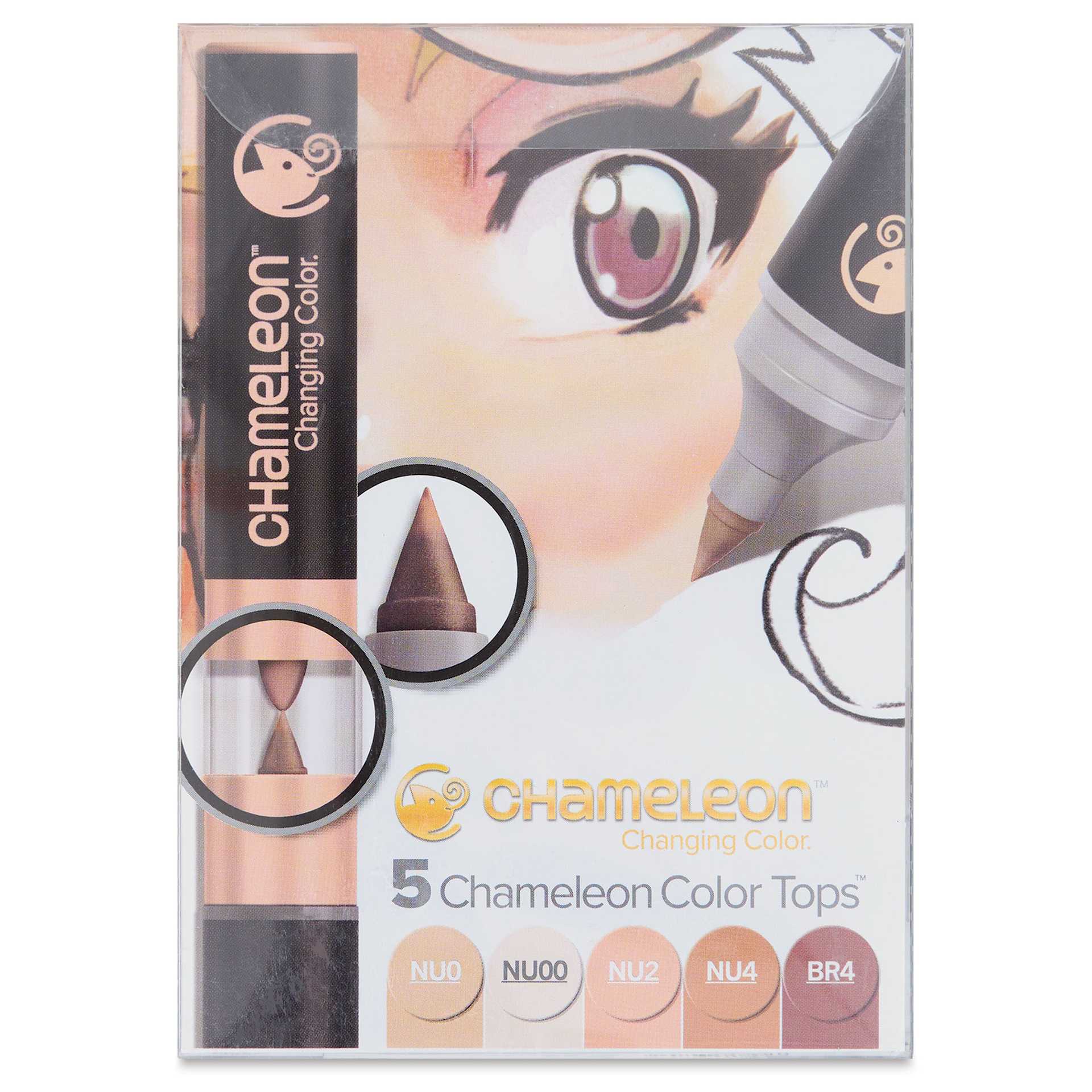 Chameleon Colour Top Set - Skin Tones, Set of 5, front of packaging