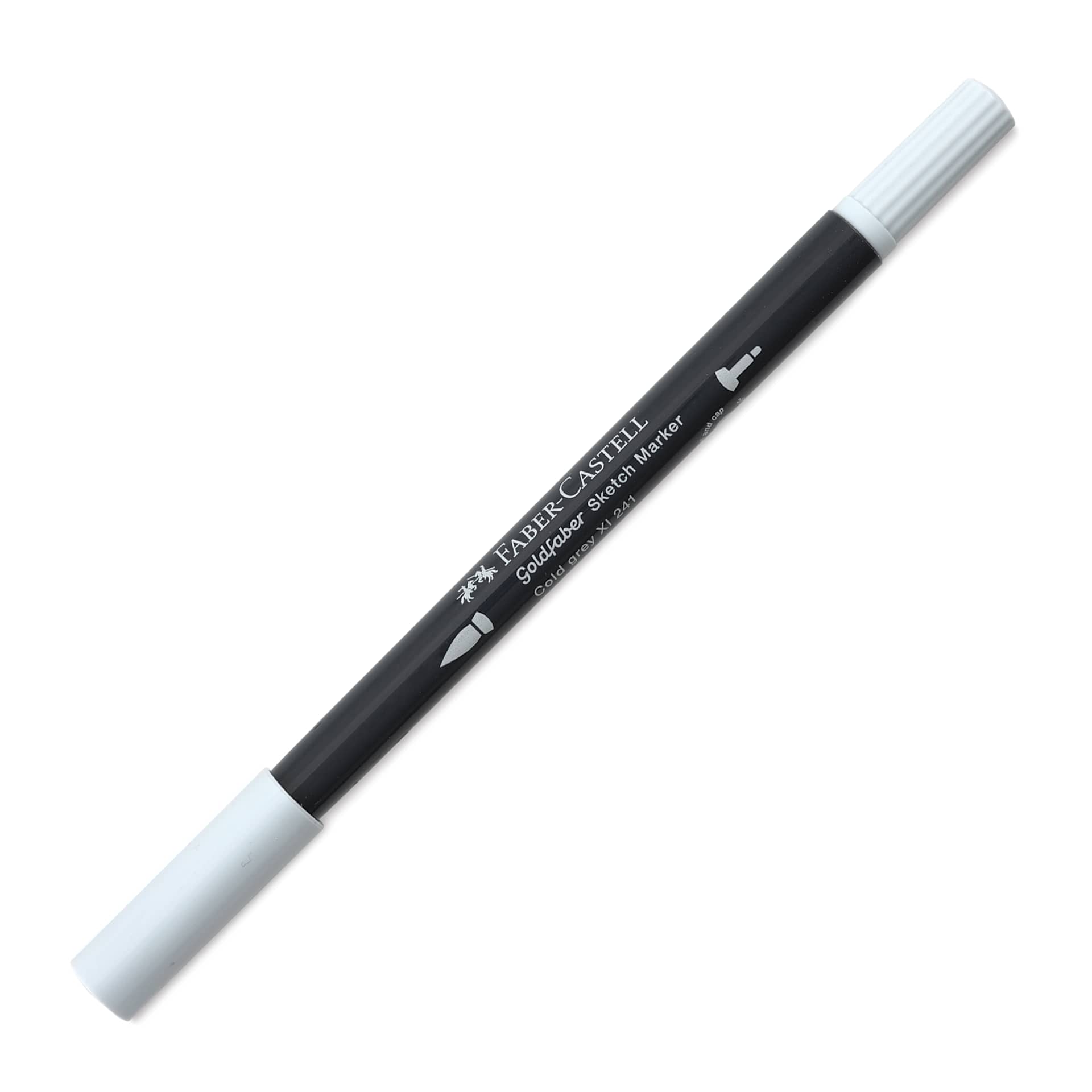 Faber-Castell Goldfaber Sketch Dual-Tip Marker - 241 Cold Grey XI, caps on
