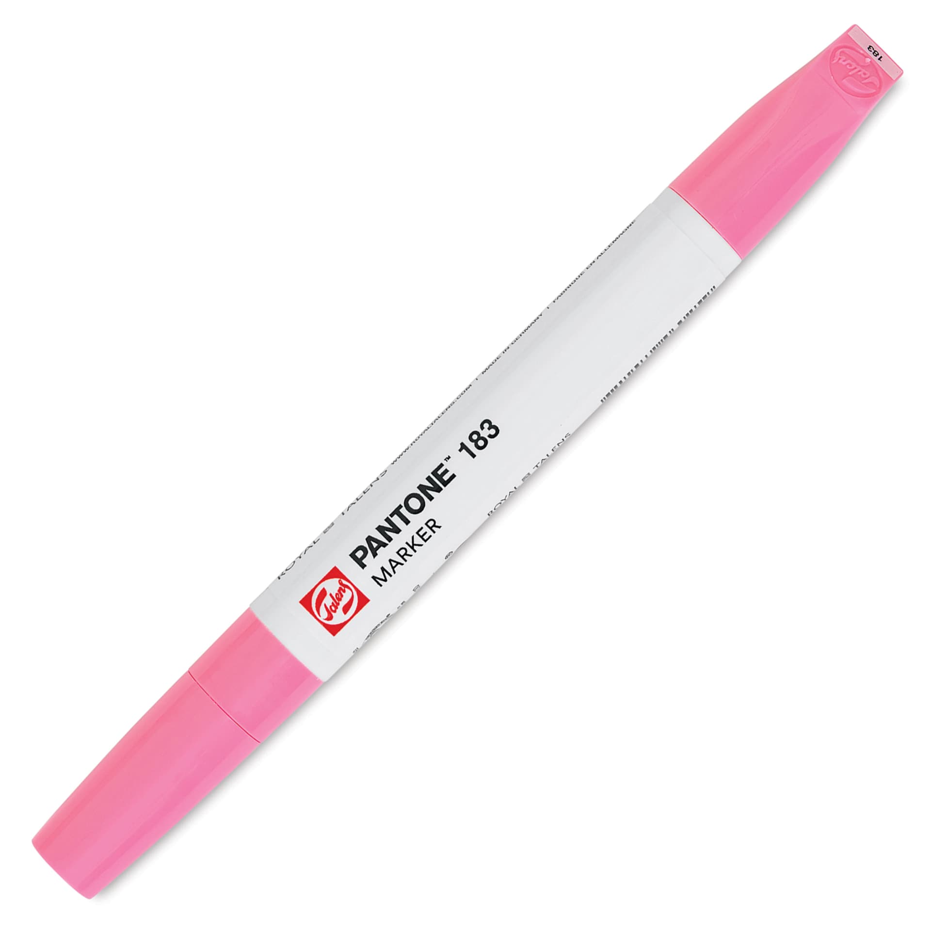 Pantone Dual Tip Marker - 183, marker with caps on
