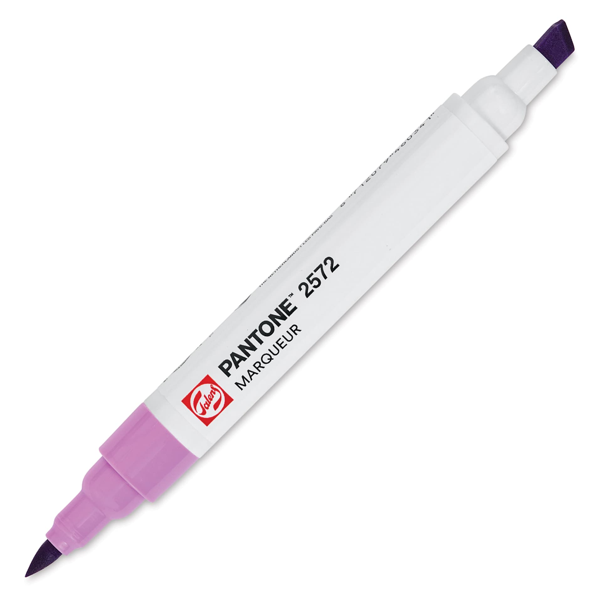 Pantone Dual Tip Marker - 2572, caps off