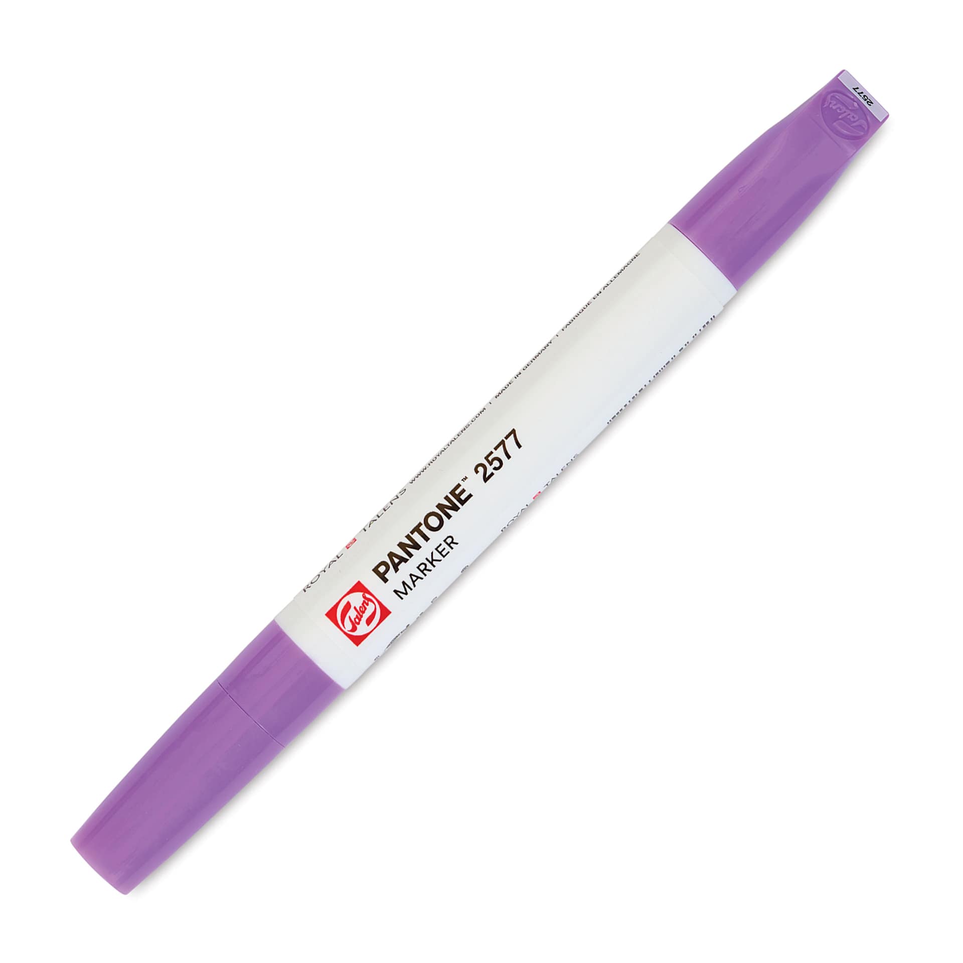 Pantone Dual Tip Marker - 2577, marker with caps on
