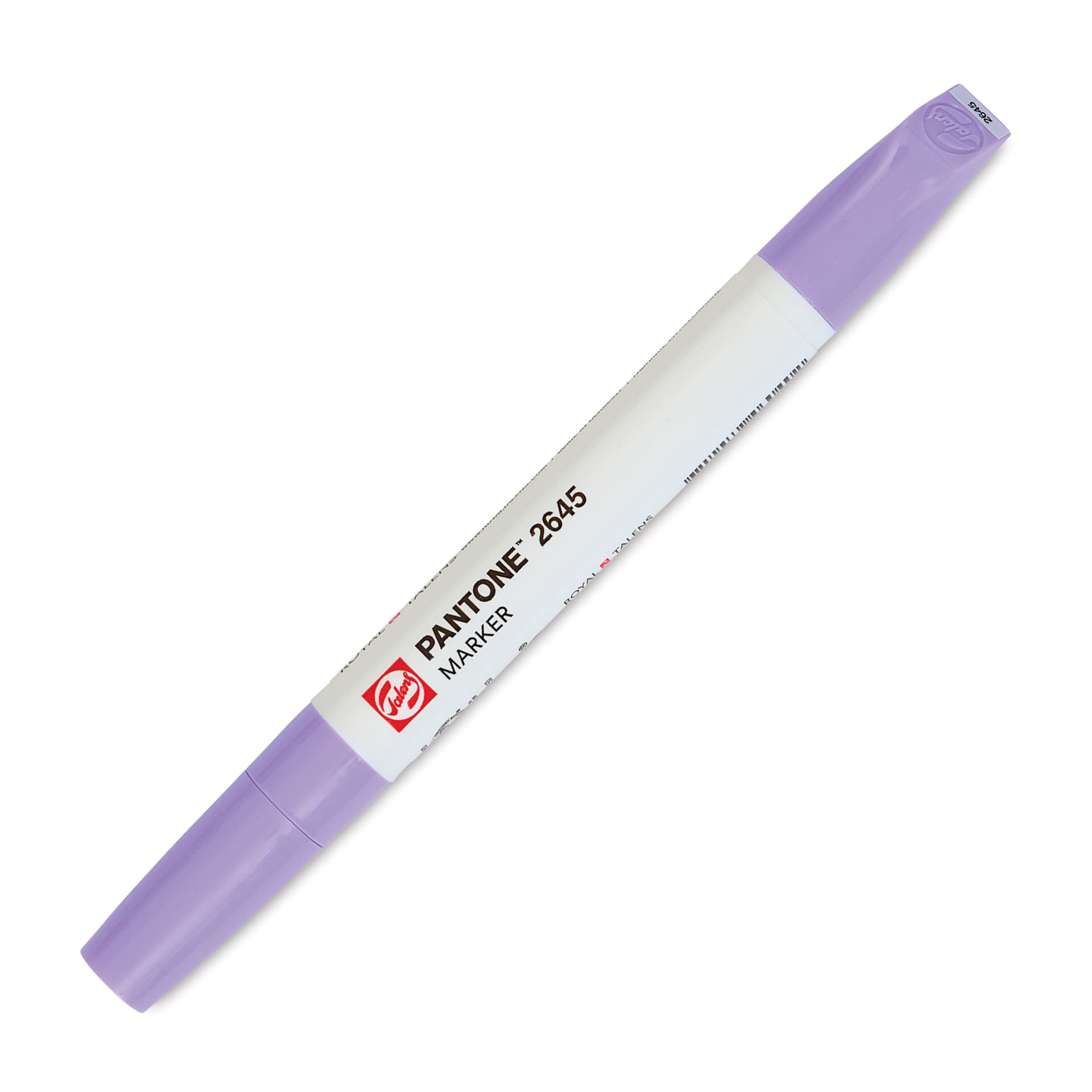 Pantone Dual Tip Marker - 2645, marker with caps on