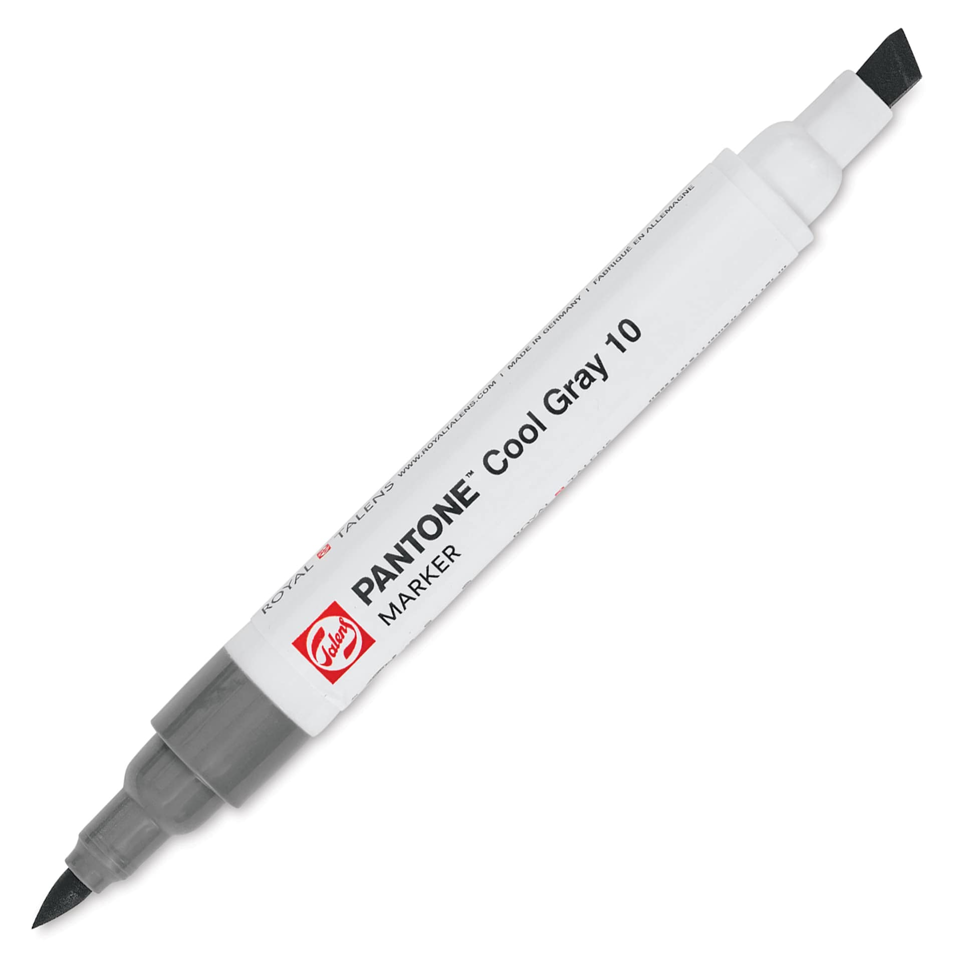 Pantone Dual Tip Marker - Cool Gray 10, caps off