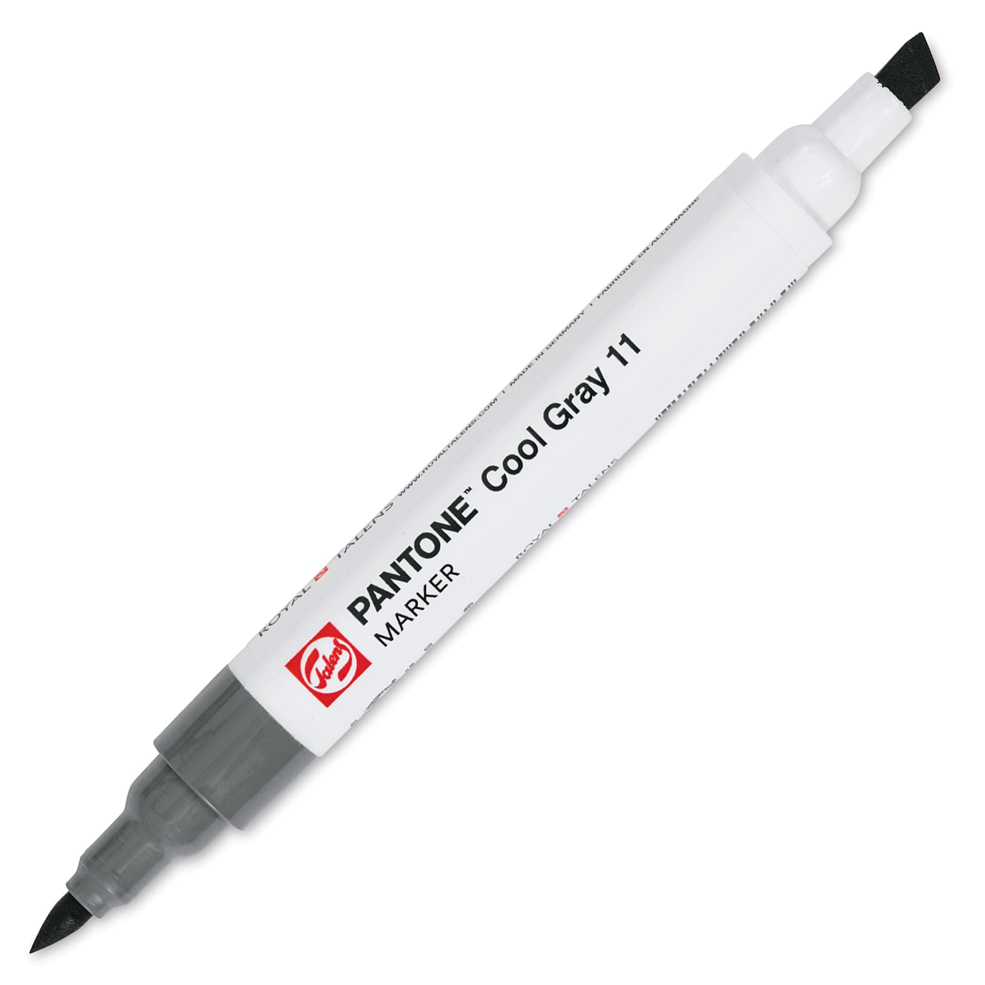 Pantone Dual Tip Marker - Cool Gray 11, caps off