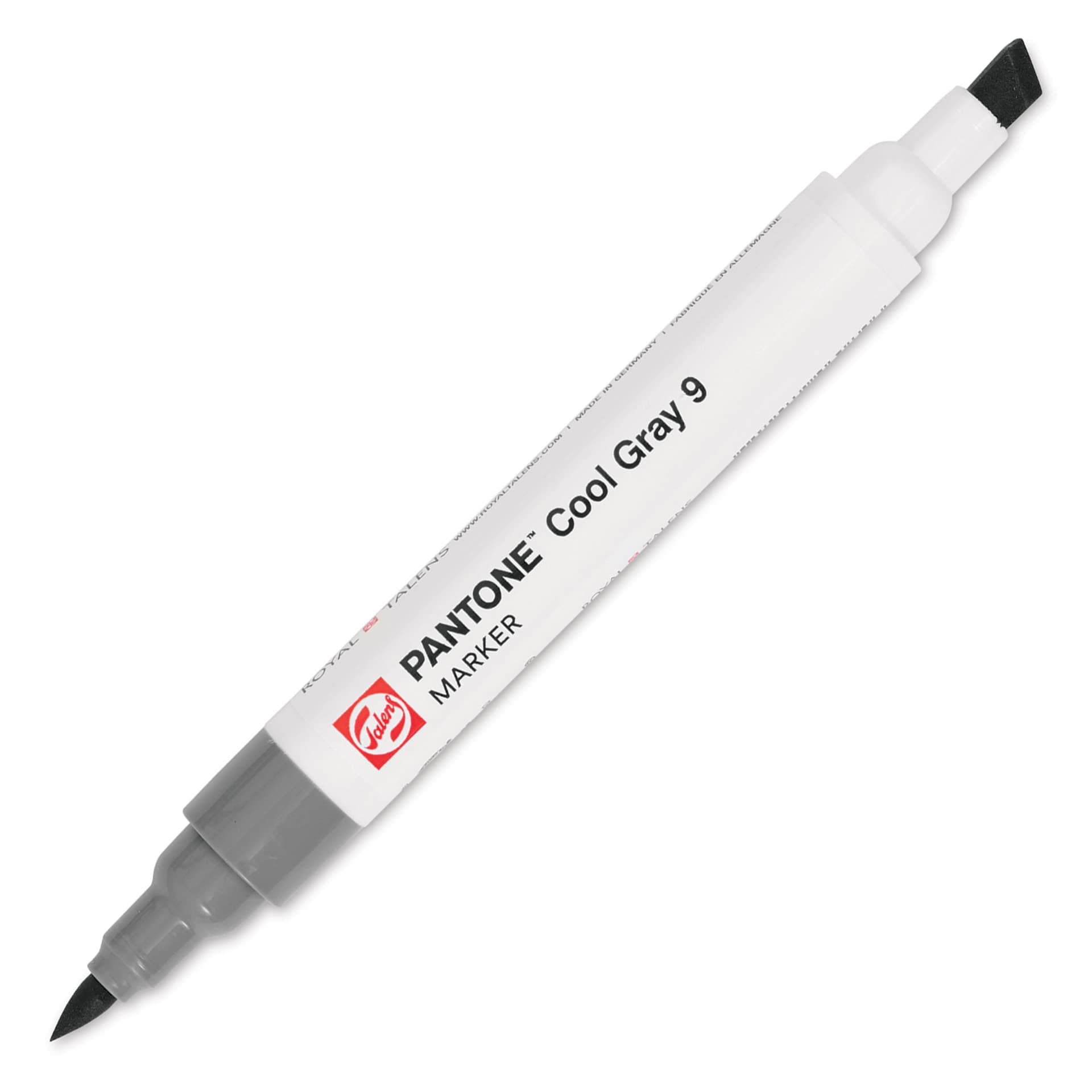 Pantone Dual Tip Marker - Cool Gray 9, caps off