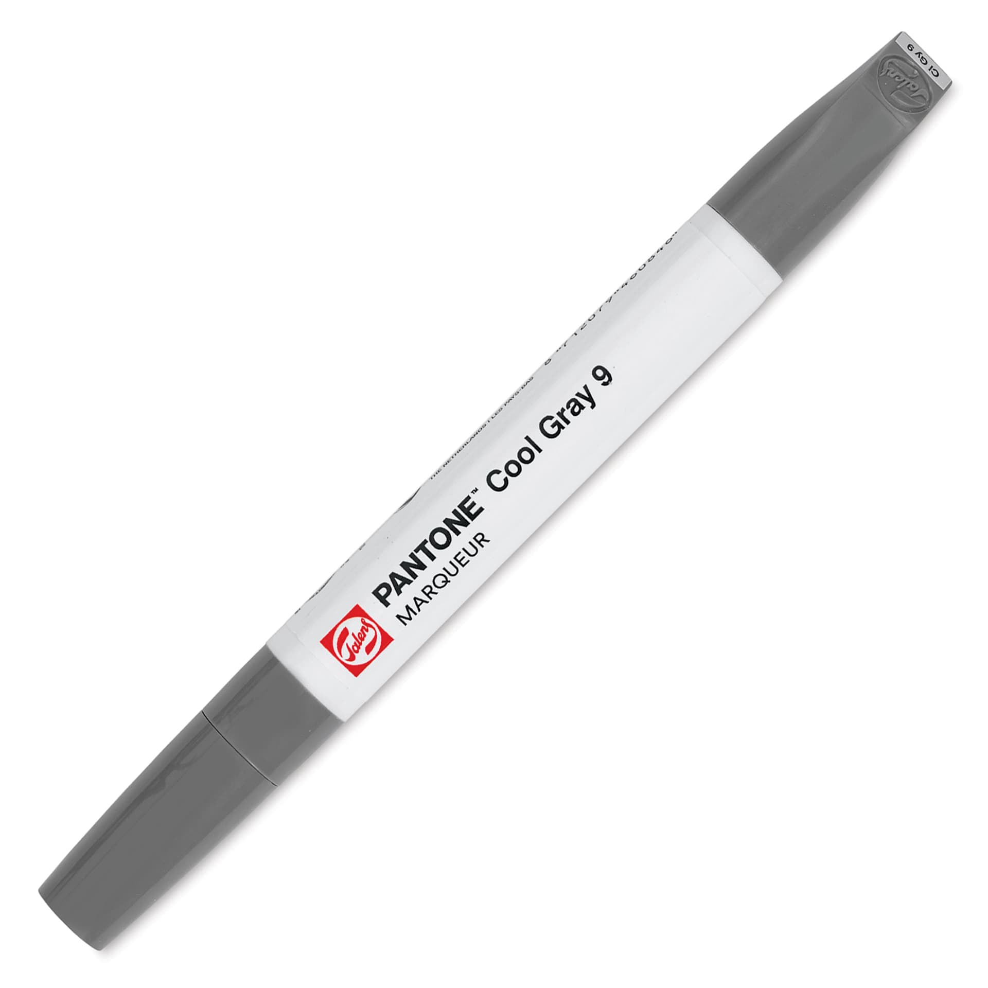 Pantone Dual Tip Marker - Cool Gray 9, caps on
