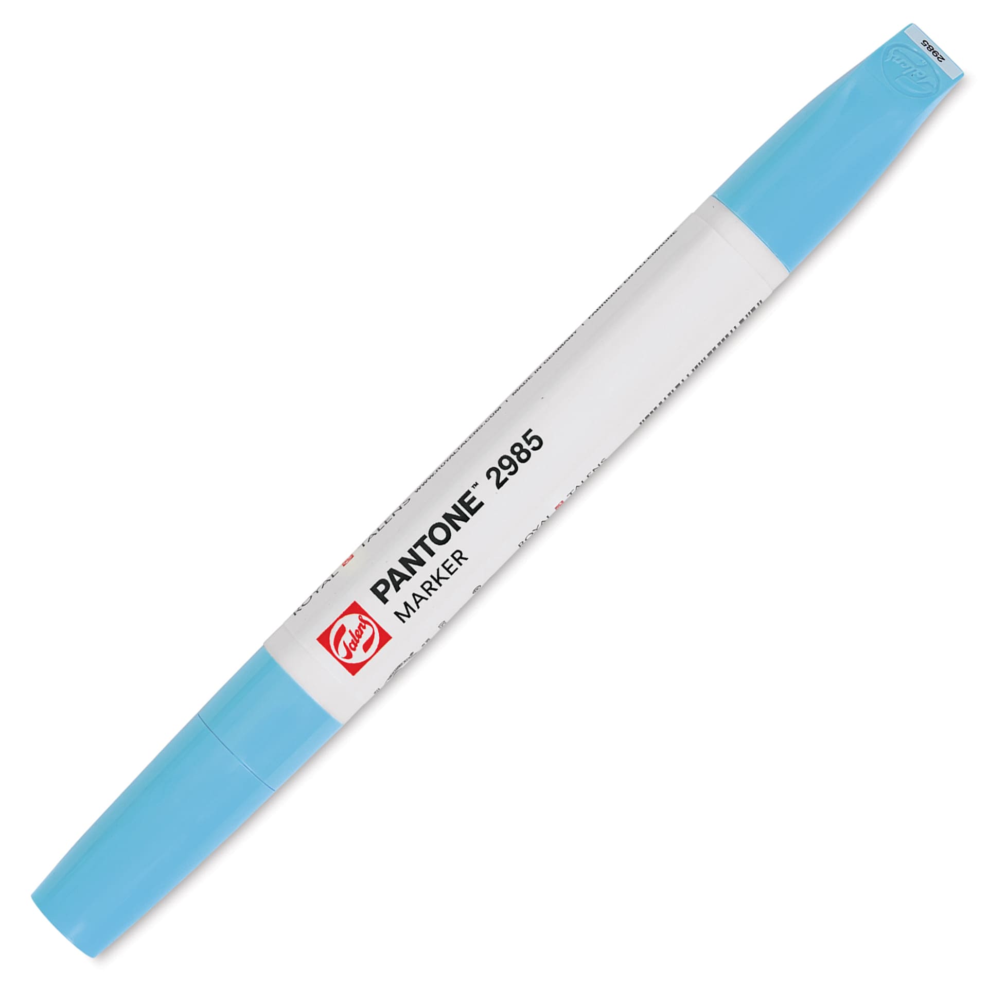 Pantone Dual Tip Marker - 2985, caps on