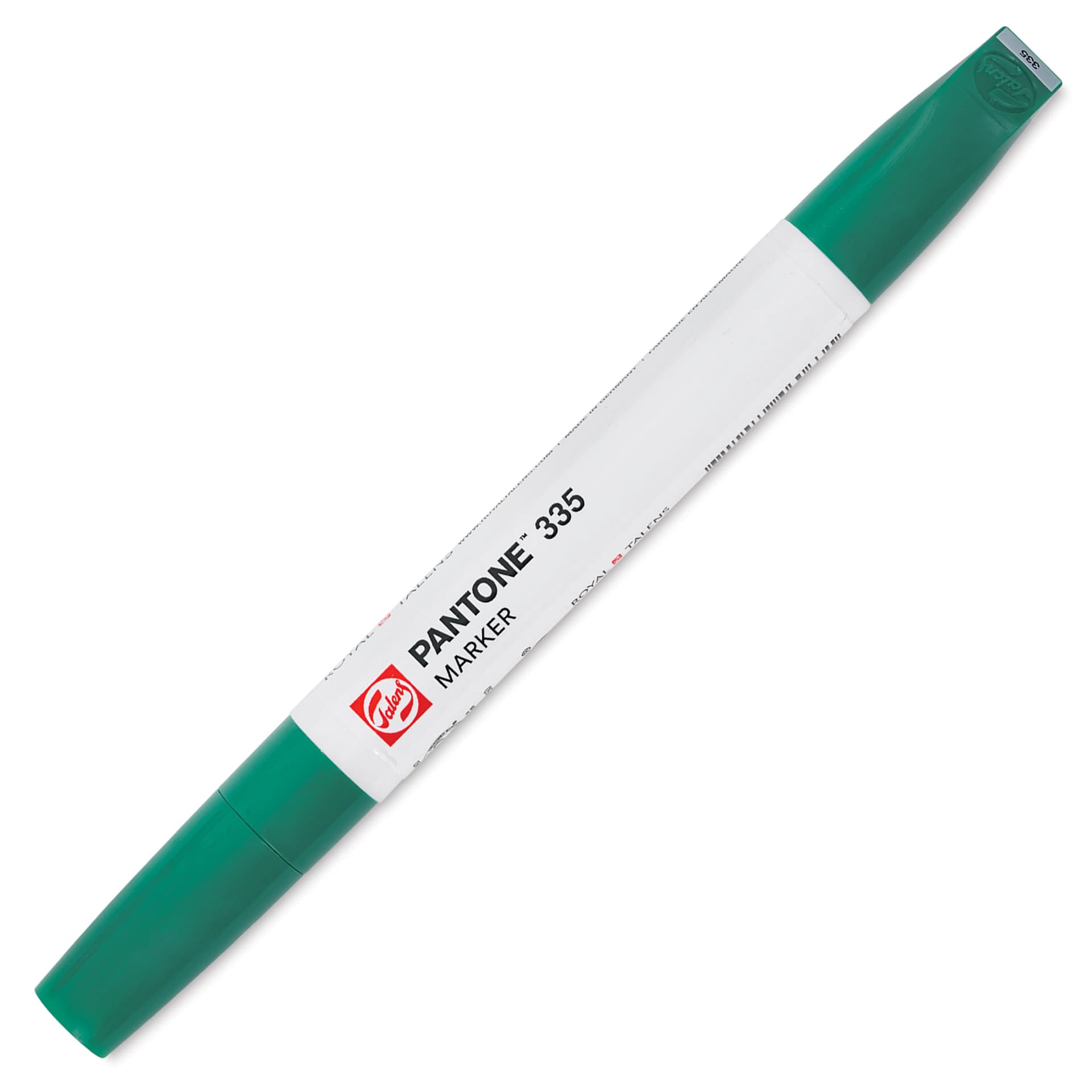 Pantone Dual Tip Marker - 335, marker with caps on