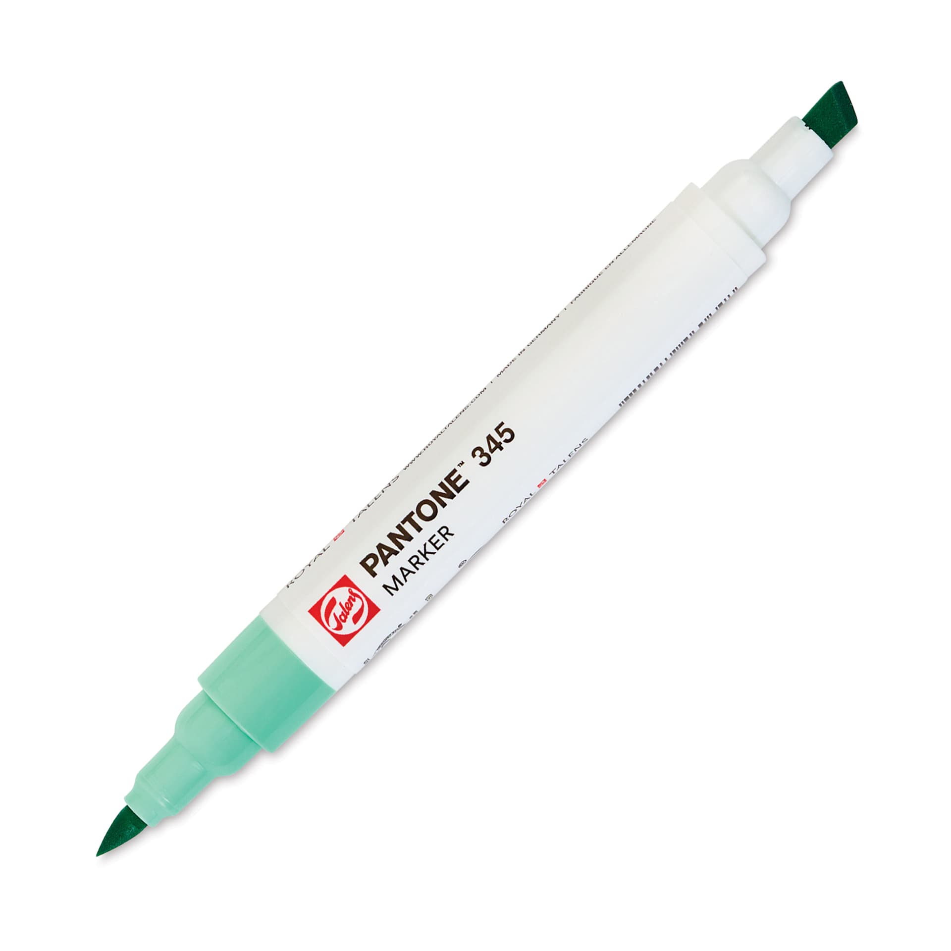 Pantone Dual Tip Marker - 345, marker with caps off