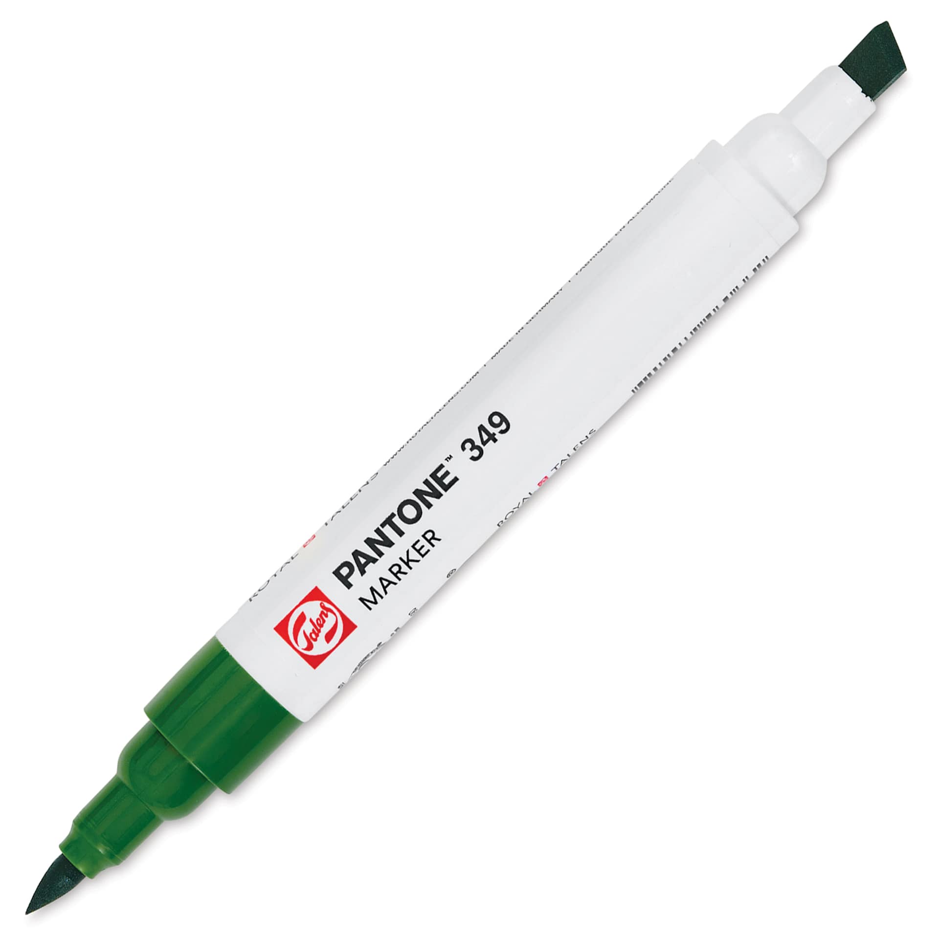 Pantone Dual Tip Marker - 349, caps off