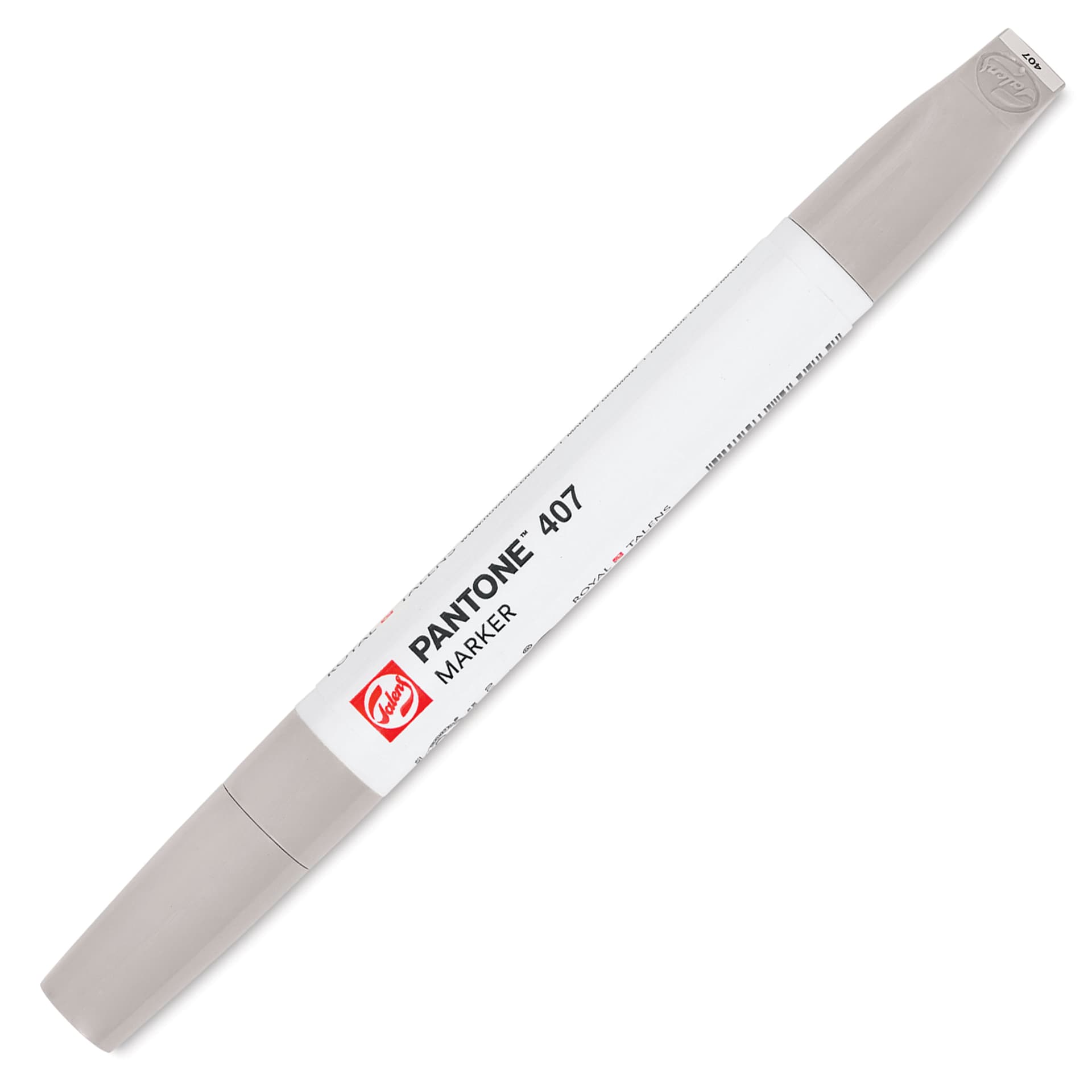 Pantone Dual Tip Marker - 407, marker with caps on