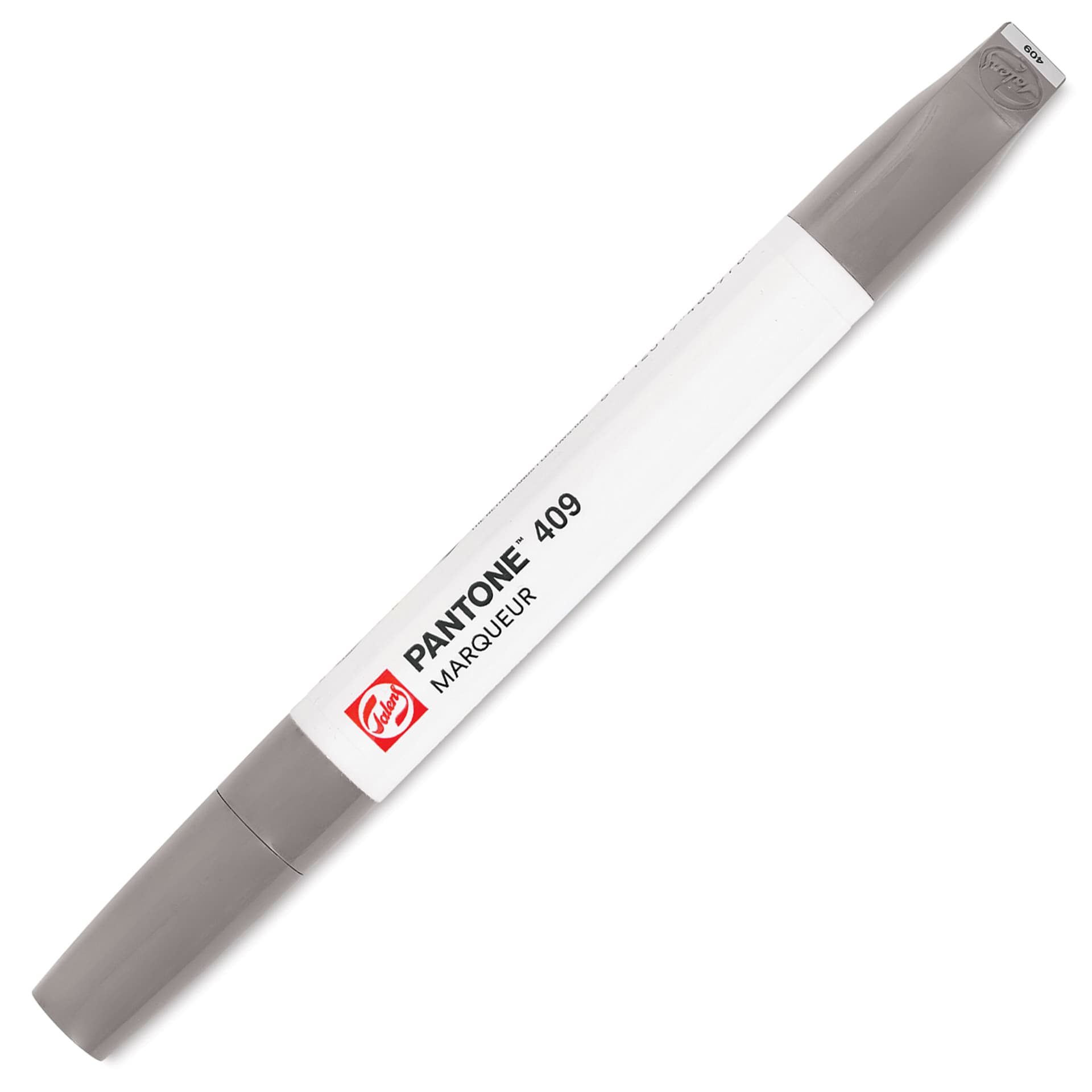 Pantone Dual Tip Marker - 409, marker with caps on