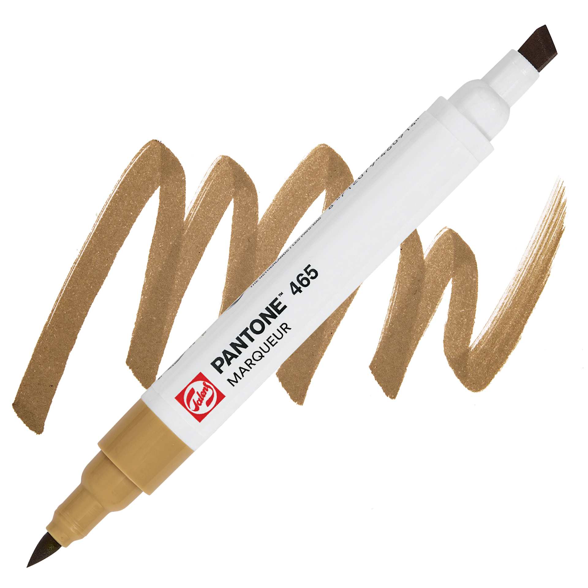 Pantone Dual Tip Marker - 465, swatch and marker