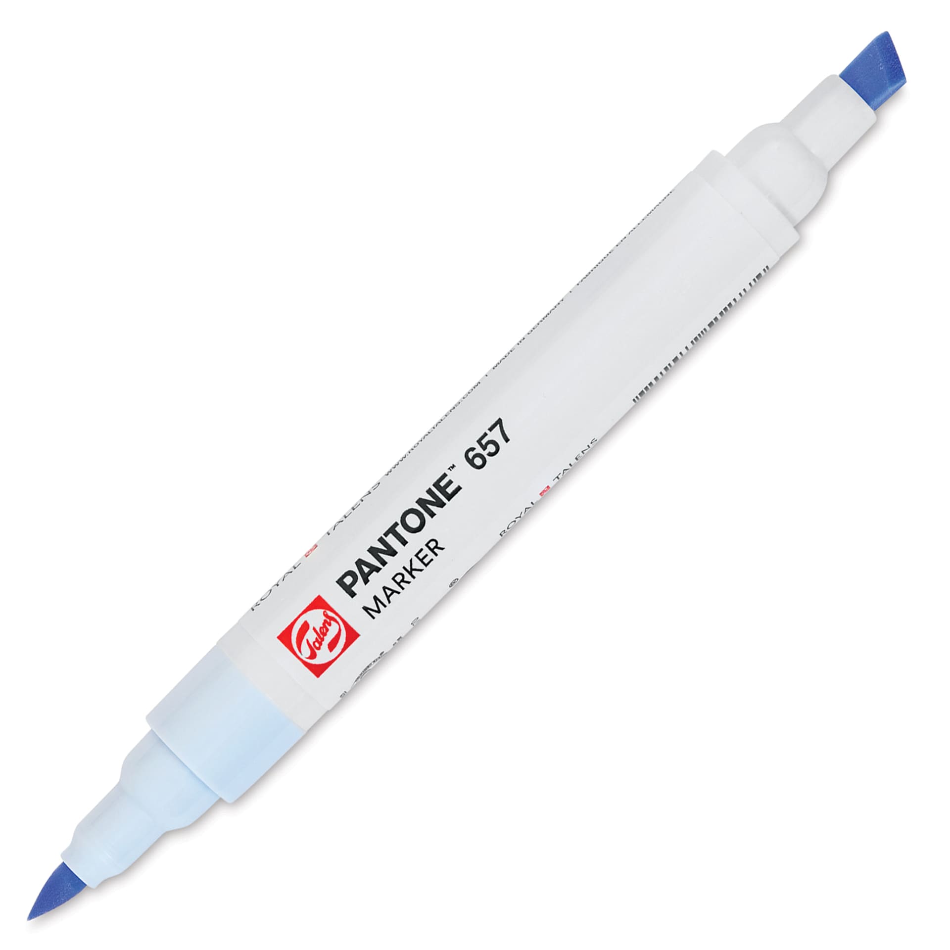 Pantone Dual Tip Marker - 657, caps off
