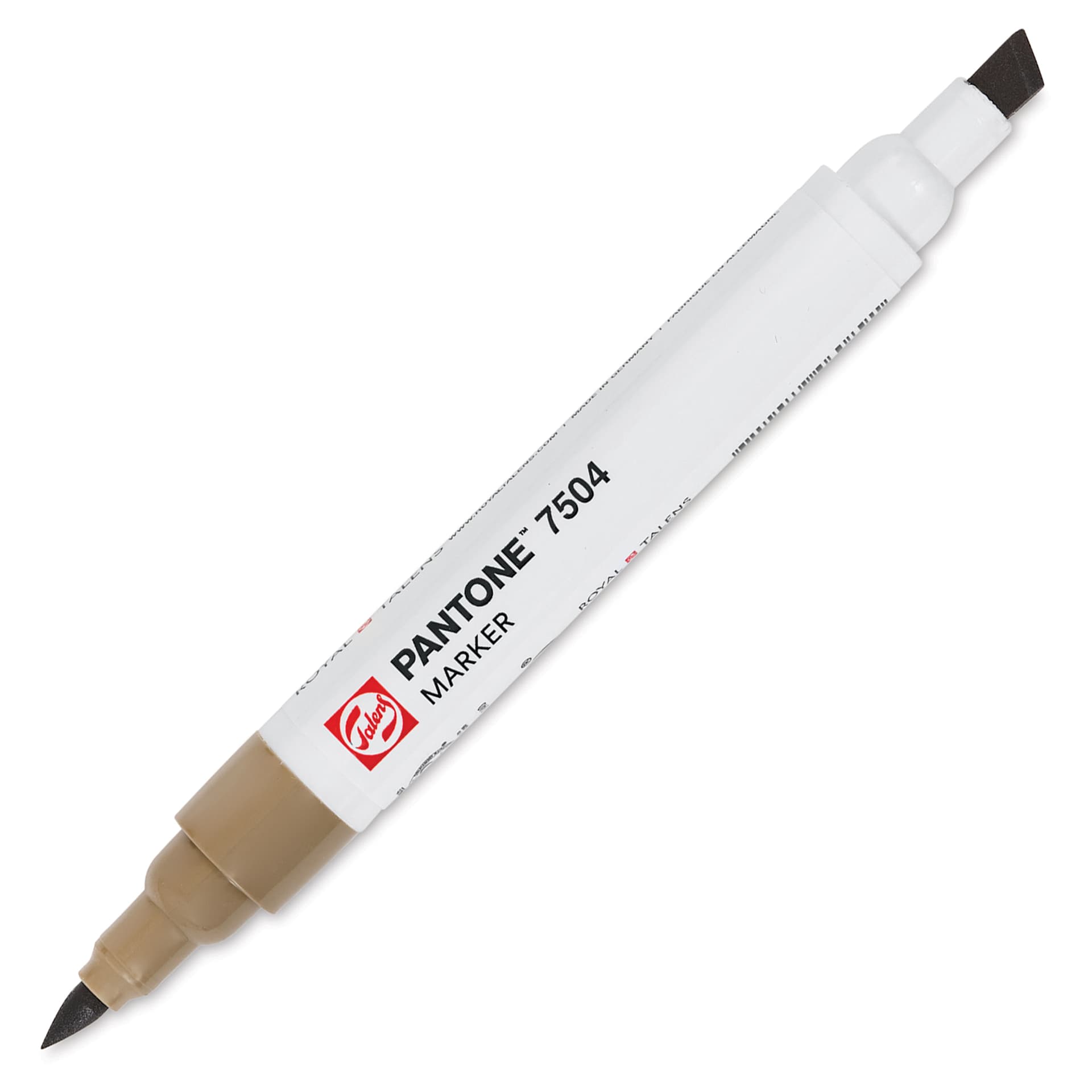 Pantone Dual Tip Marker - 7504, caps off