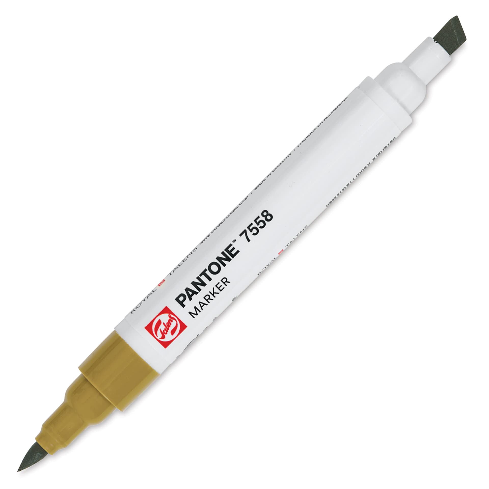 Pantone Dual Tip Marker - 7558, caps off
