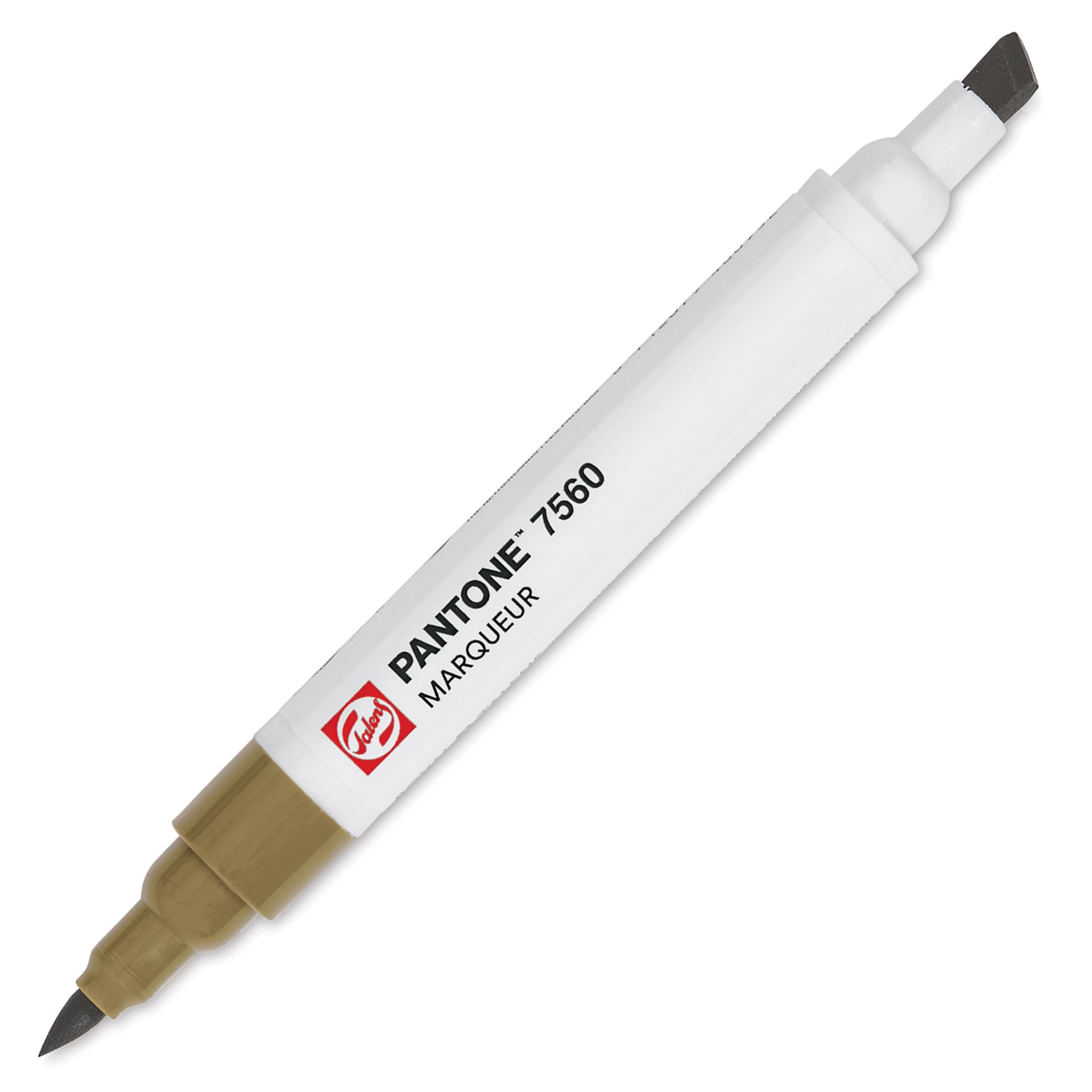 Pantone Dual Tip Marker - 7560, caps off